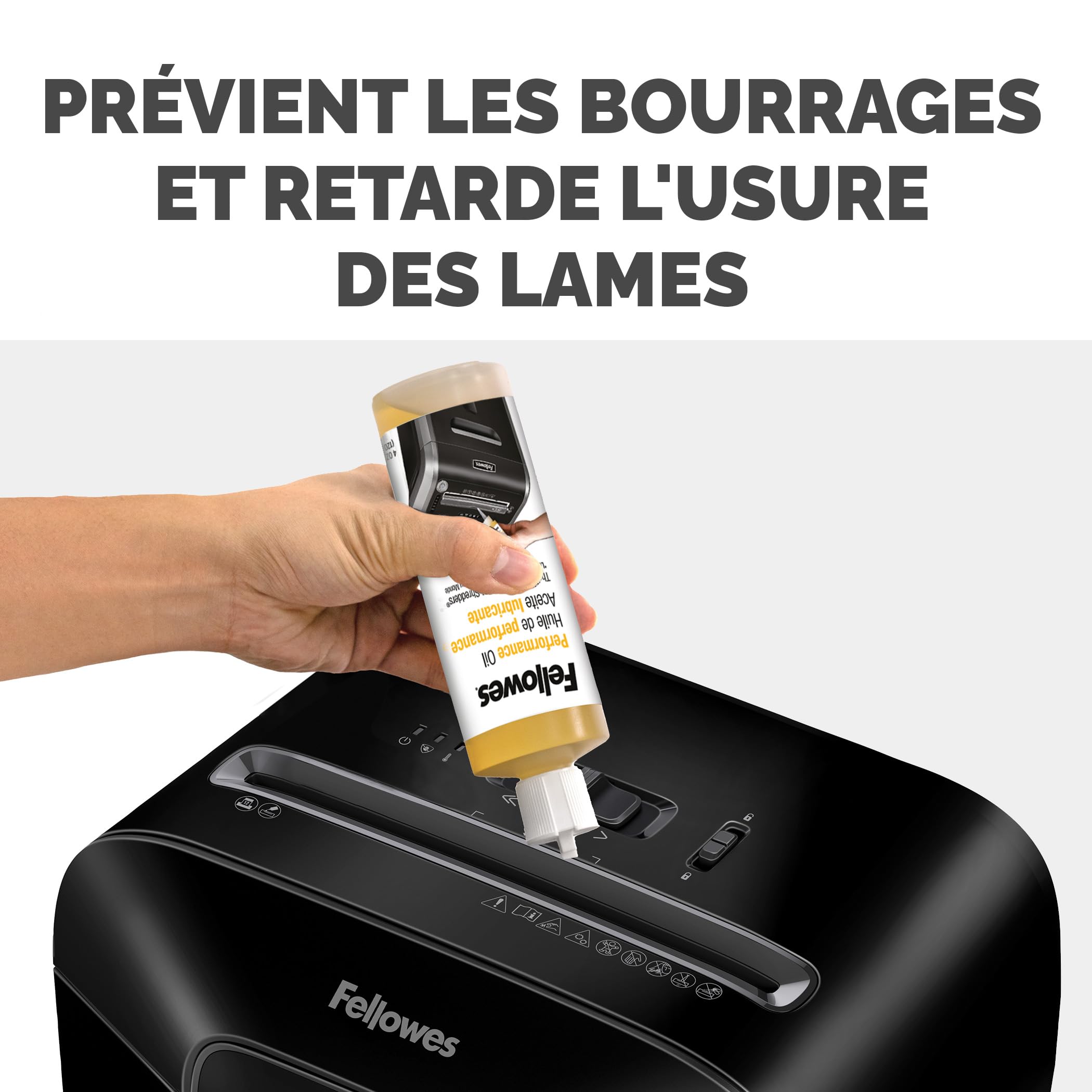 FELLOWES Powershred Bottled Lubricant New Code 120Ml 12 Per Display