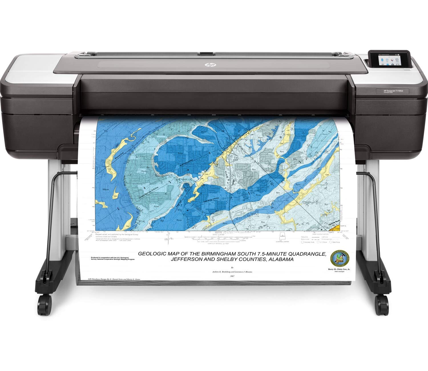 HP DesignJet T1700dr Postscript Printer