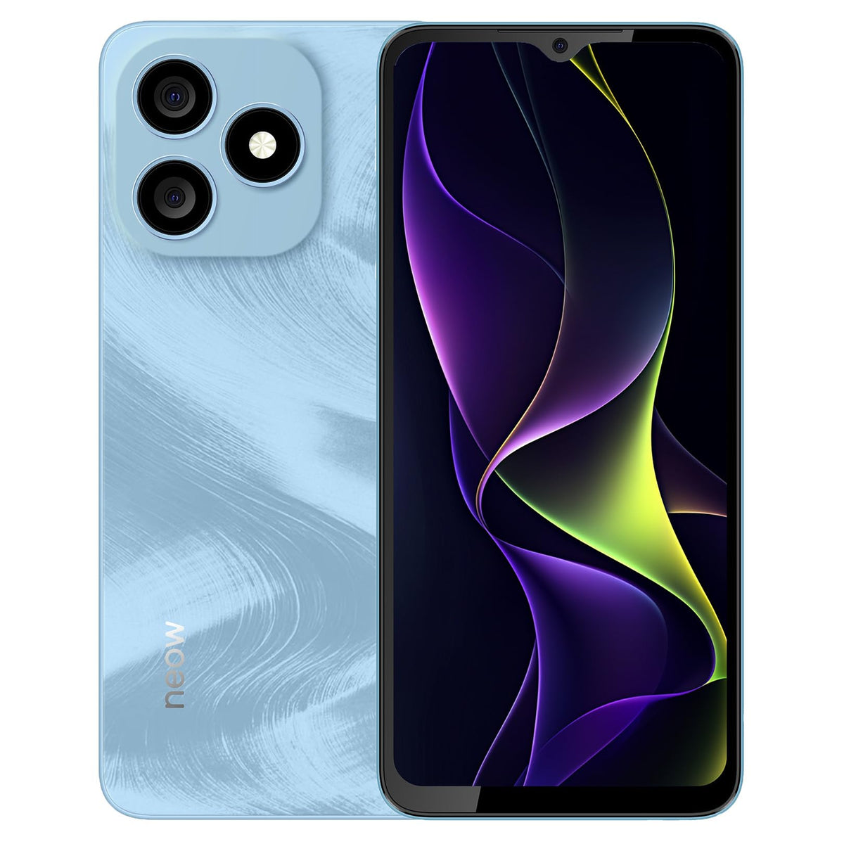 NEOW Safe (Smartphone pour adolescent - 6.6'' - 64 Go, 3 Go RAM) Bleu
