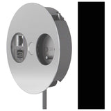 BACHMANN Multiprise encastrable TWIST 1 prise + 2 emplacements