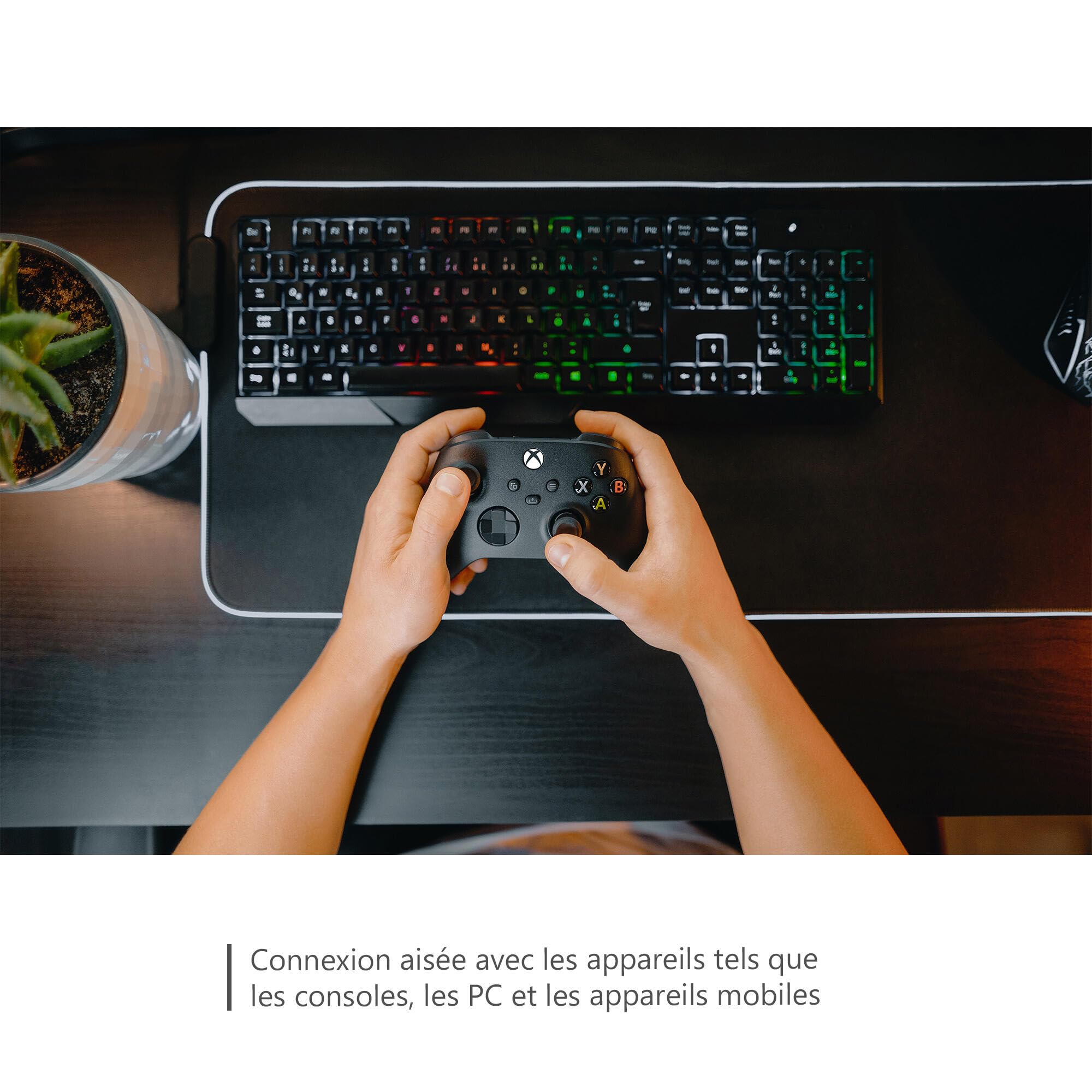 Xbox WLC M Black fo EN/FR/DE/IT/PL/PT/RU