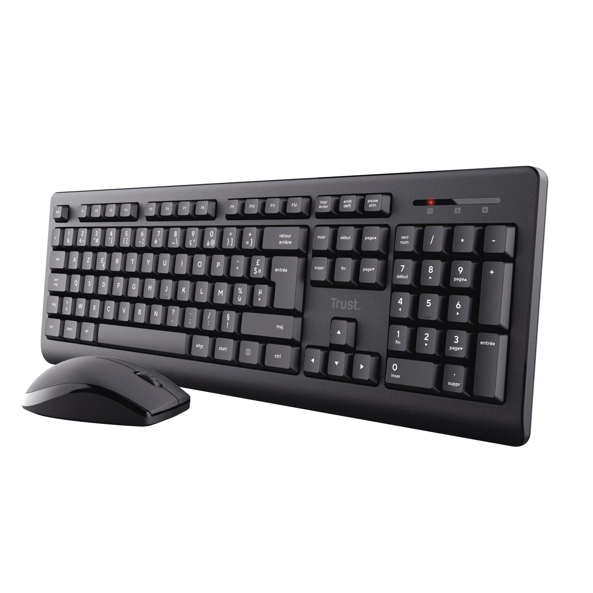 TRUST Pack clavier & souris sans fil PRIMO (FR)