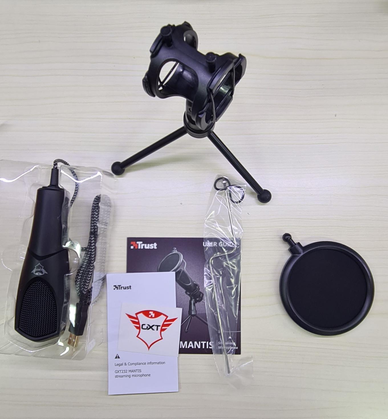 TRUST Microphone streaming MANTIS - GXT232