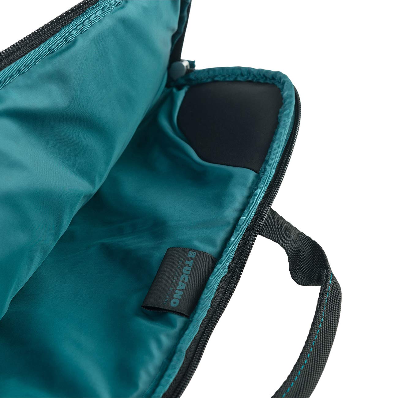 Tucano, smilz, sac fin 14-15,6" noir-bleu