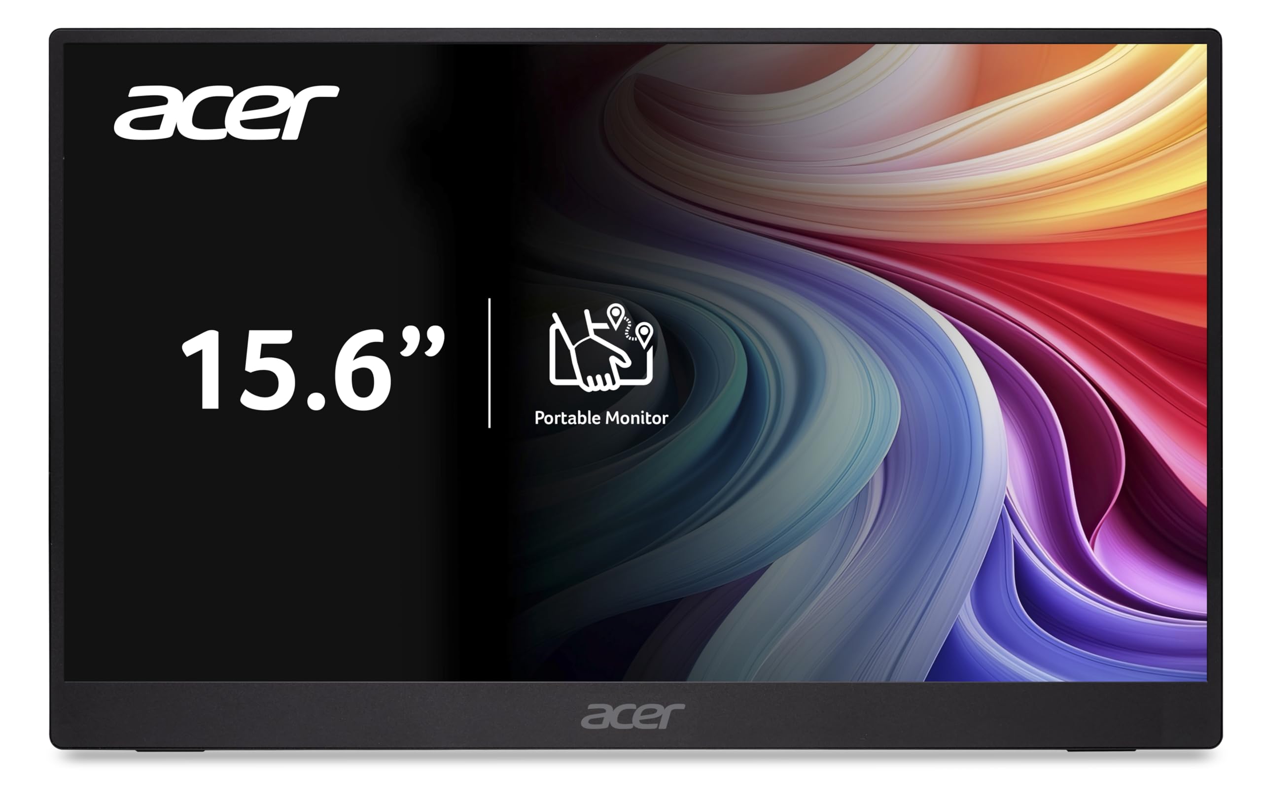 ACER Moniteur Portable PM161QB1bmiuux 15.6p LED IPS 16:9 FHD 60Hz Dalle Flat HDMI 1.4 + 2xType-C Garantie 2ans Standard