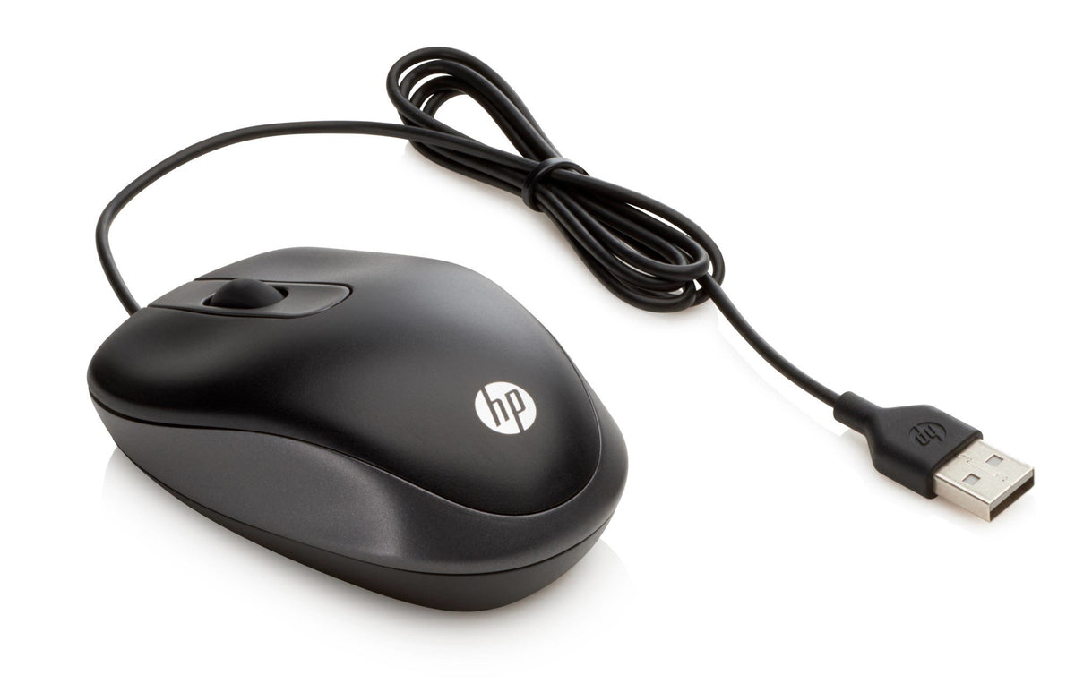 HP USB Travel Mouse Souris filaire