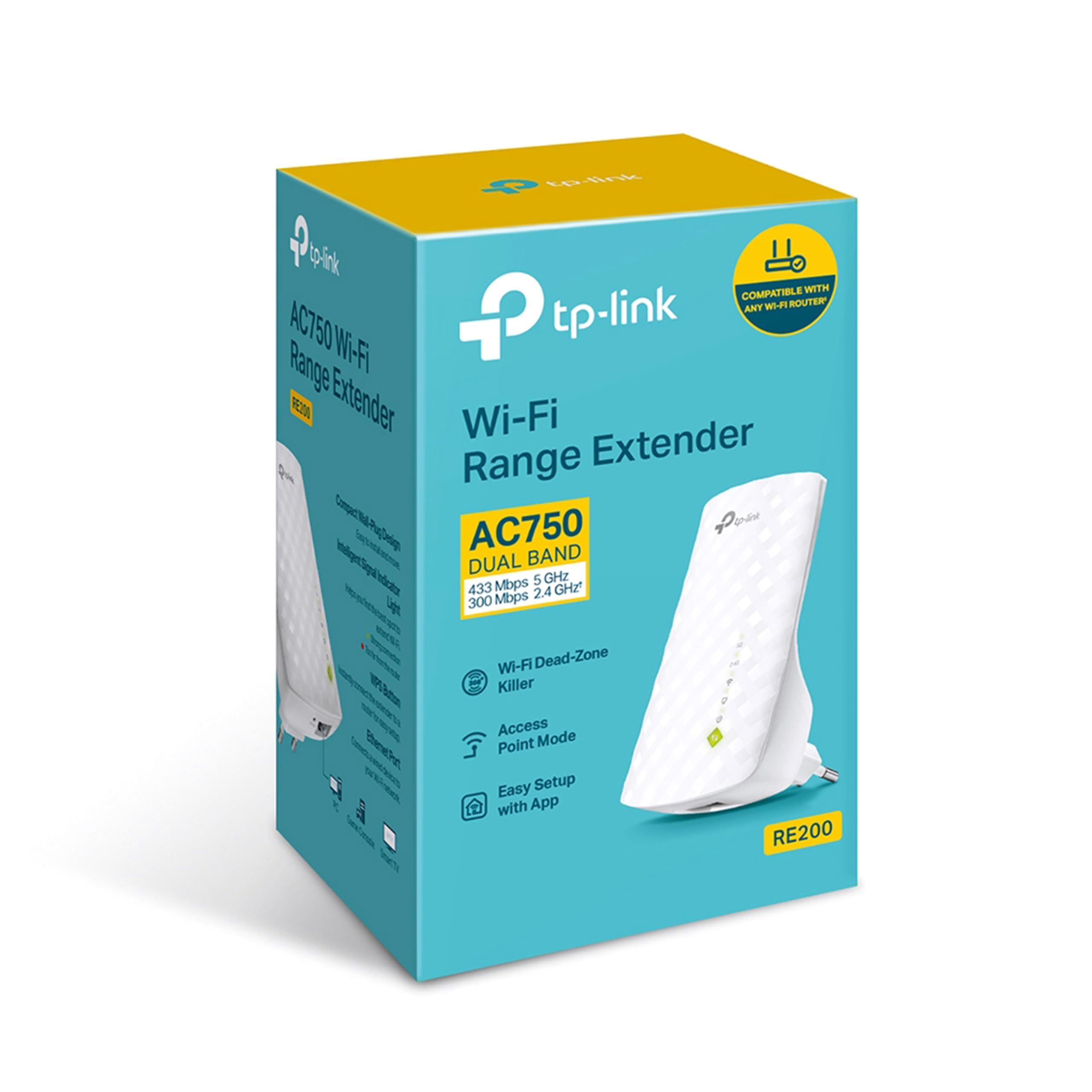AC750 Dual Band Wi-Fi Range Extender