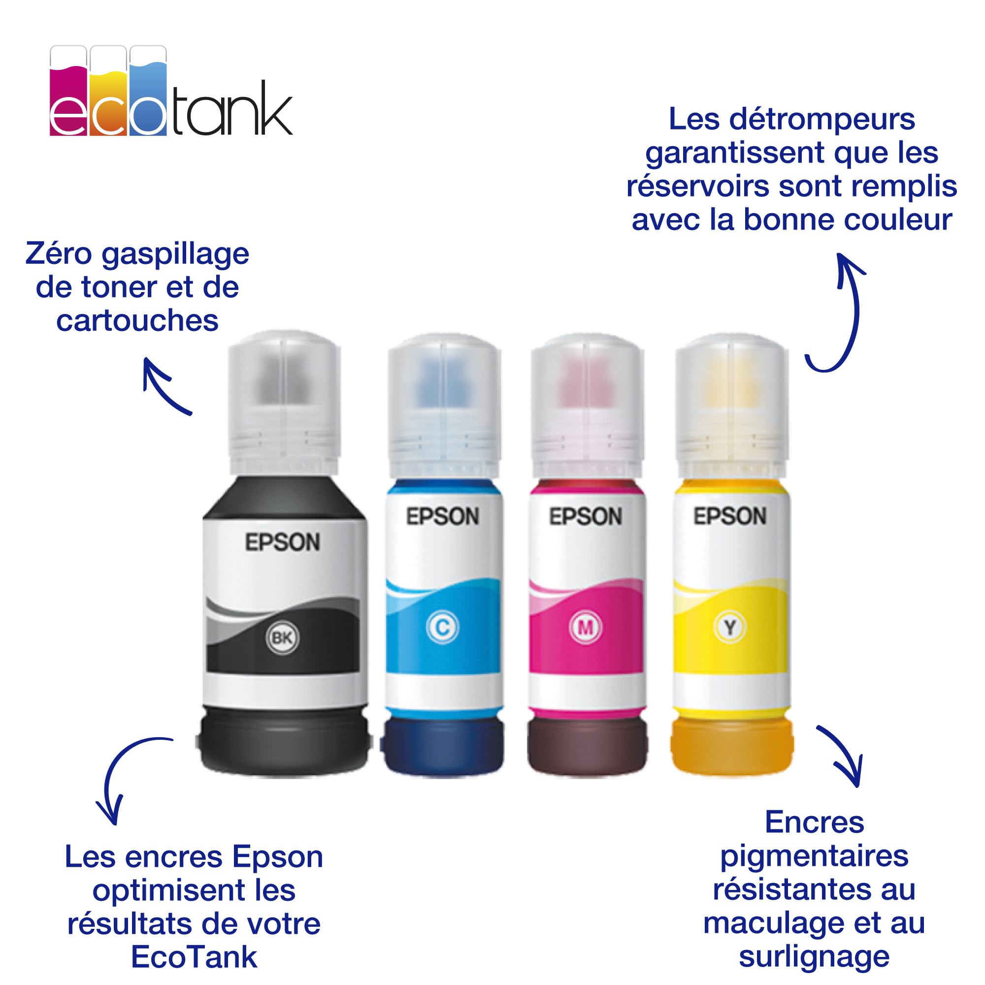 EPSON 2LB 113 EcoTank Pigment Magenta ink bottle