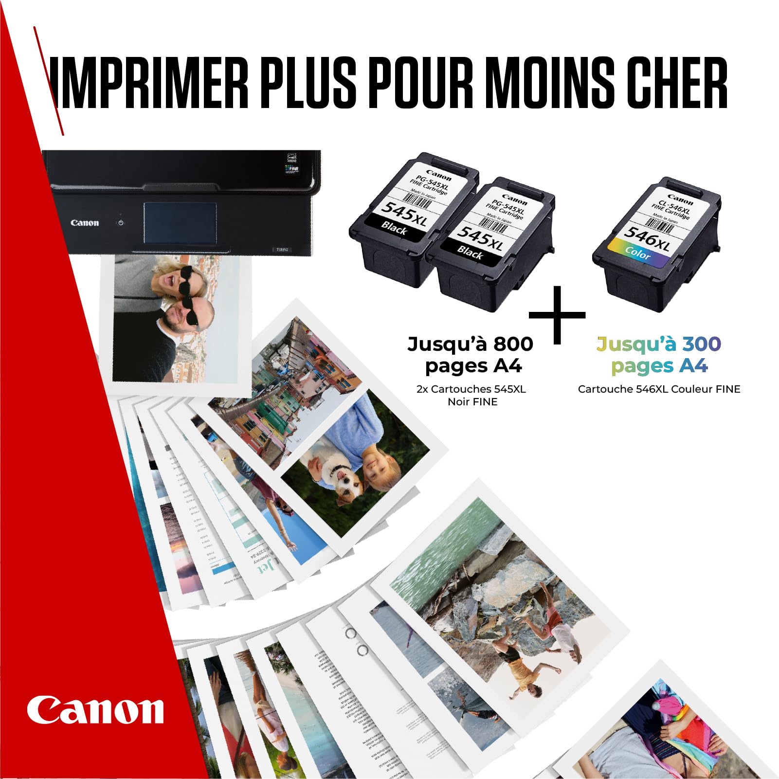 CANON PG-545XLx2/CL-546XL Ink Cartridge MULTI