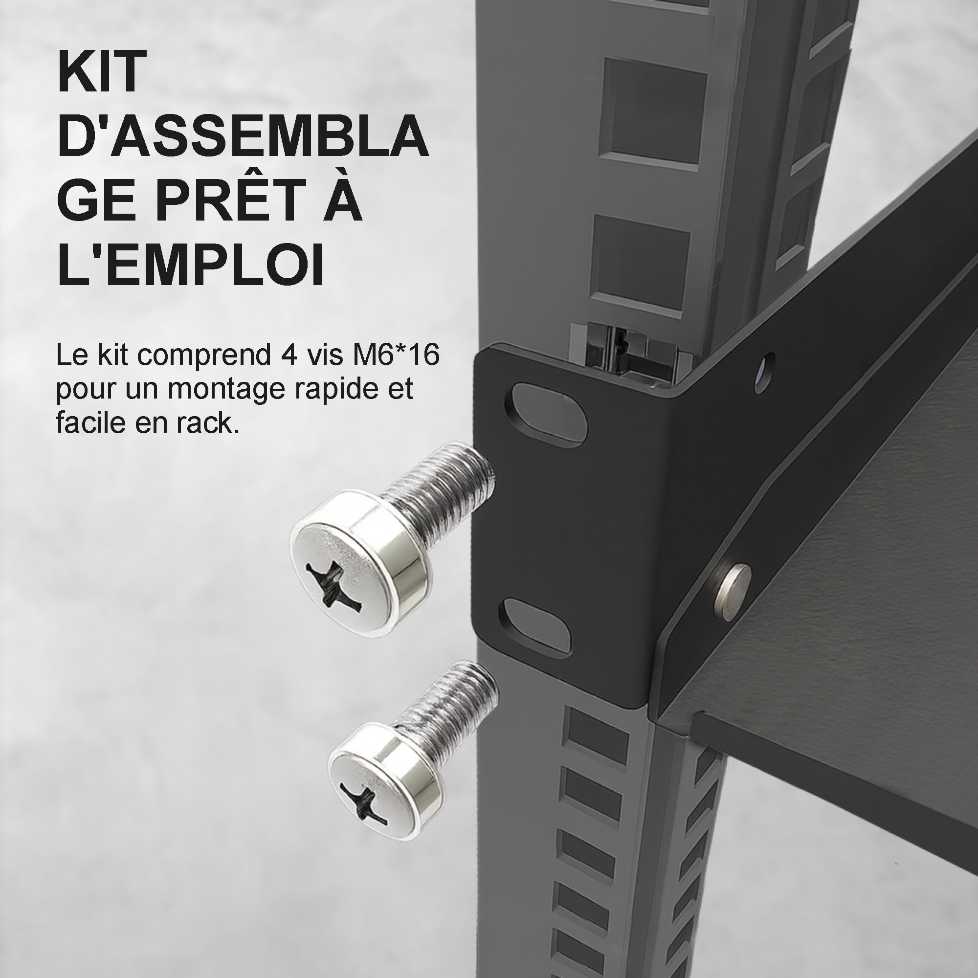 "Extralink SHELF 1U FOR WALL CABINETS 19\"" 250MMX1U BLACK Étagere"