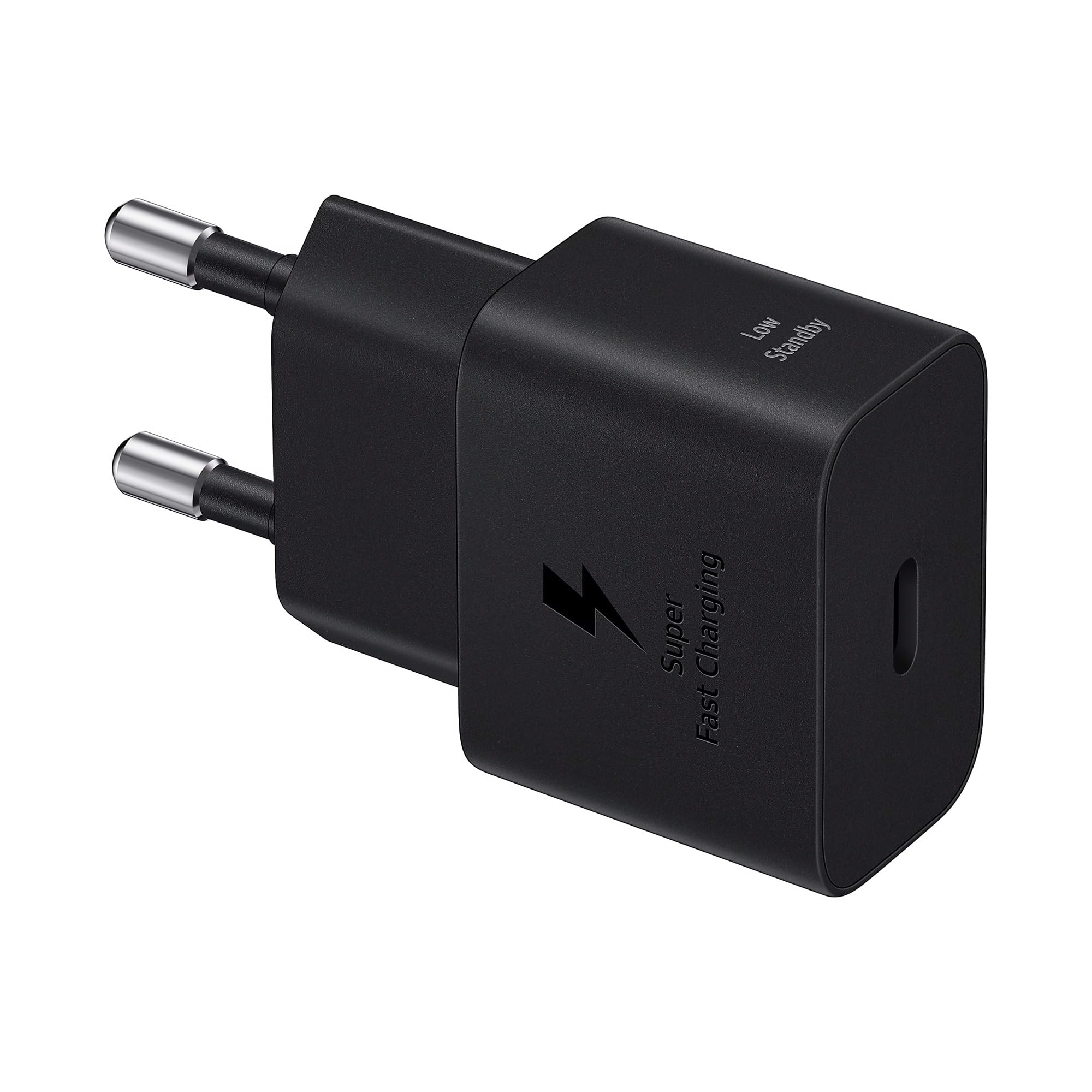 SAMSUNG fast charger USB-C 25W with data cable black