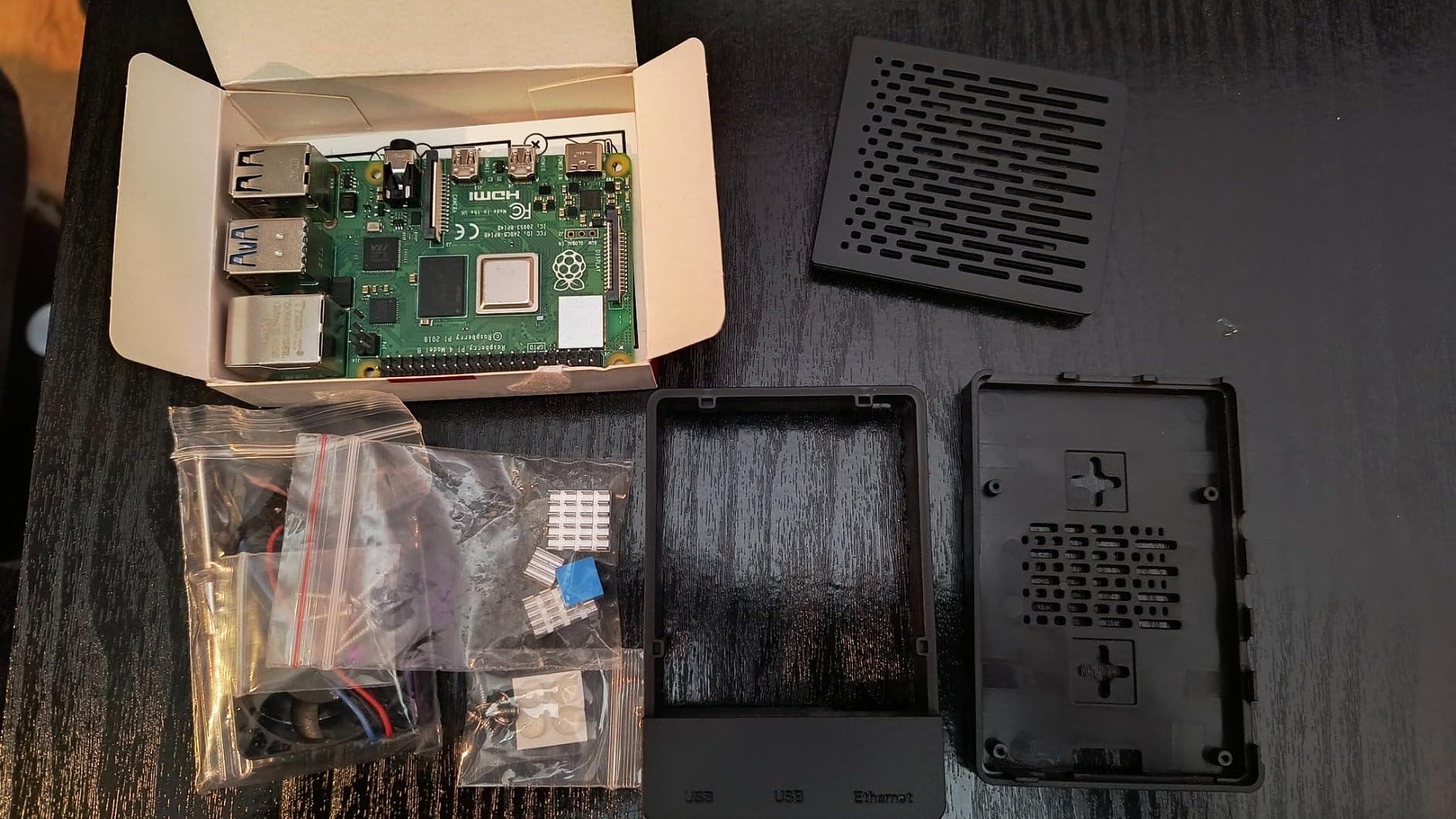 Carte Raspberry Pi 4 modèle  B 2Go