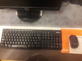 LOGITECH MK270 Wireless Combo black USB (ESP) MEDITER