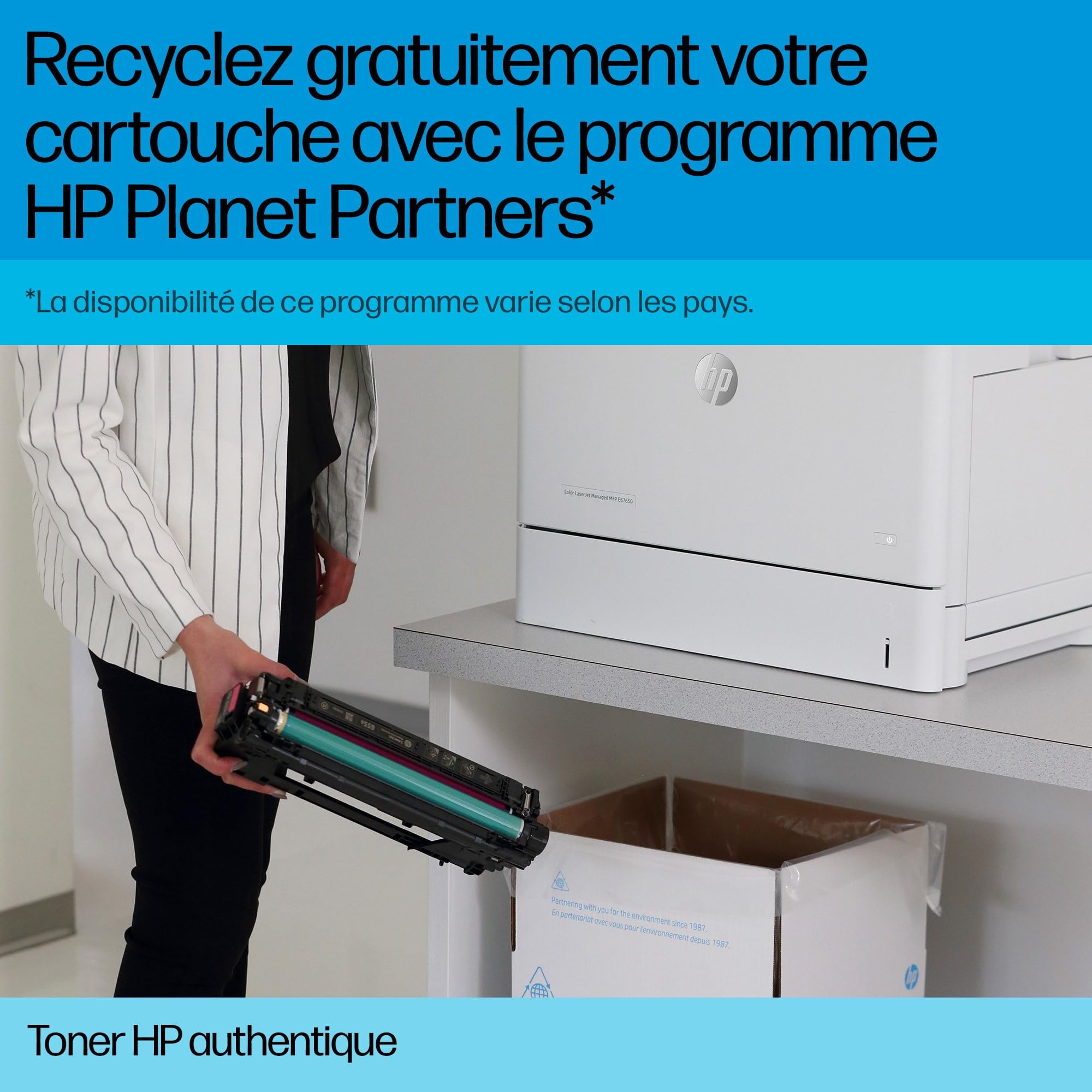 HP 415A Cyan LaserJet Toner Cartridge