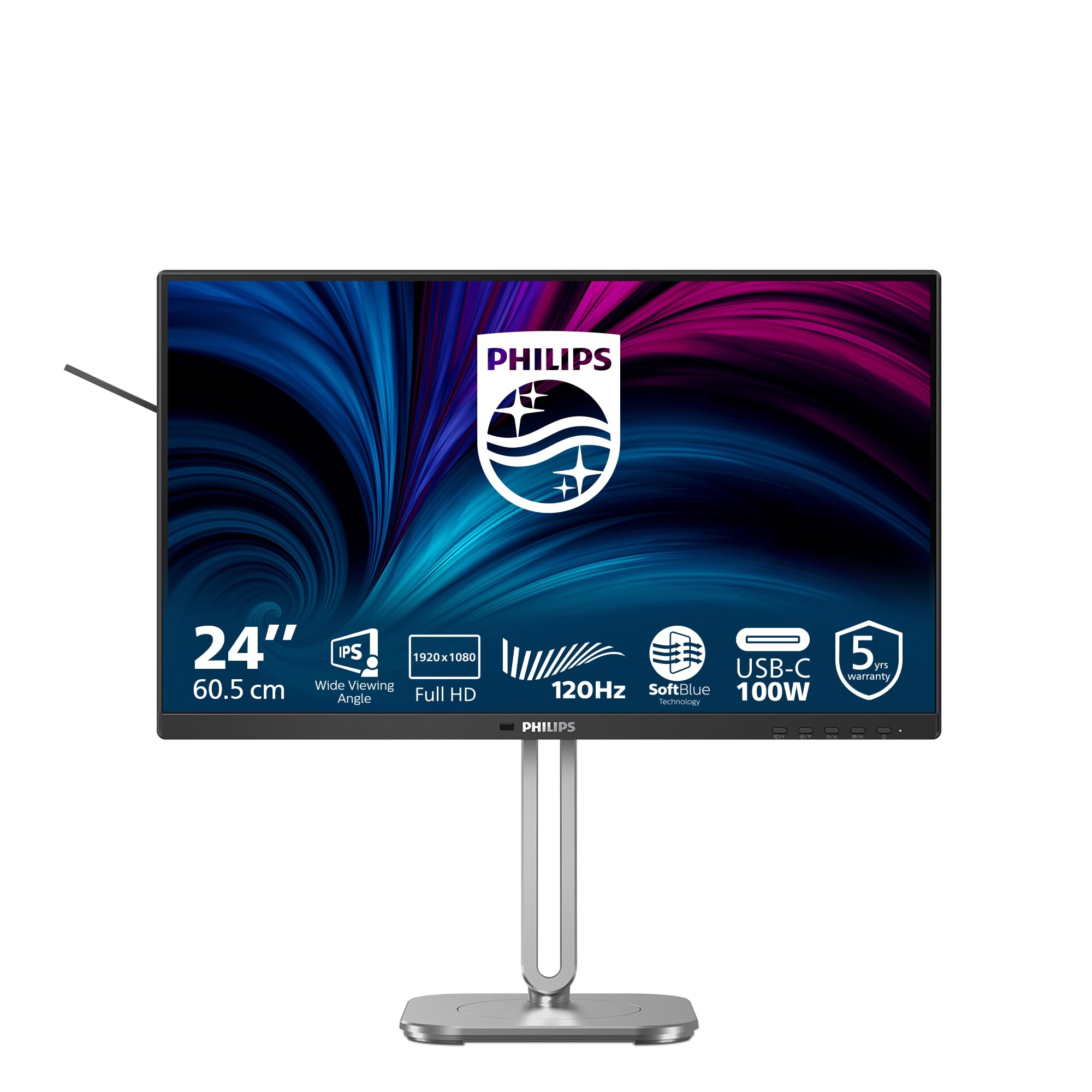 PHILIPS 24B2U4301/00 23.8inch 1920x1080 HDMI DP DaisyChain USB USB-C RJ-45