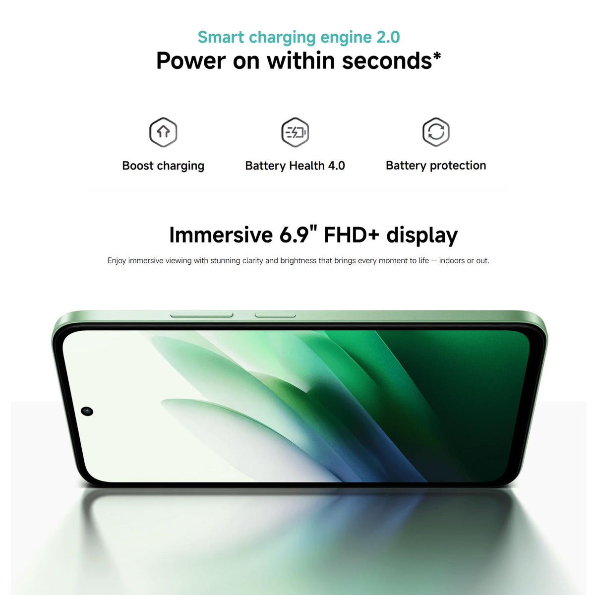 Xiaomi Redmi 15 5G (6.9''- NFC - 256 Go, 8 Go RAM) Gris