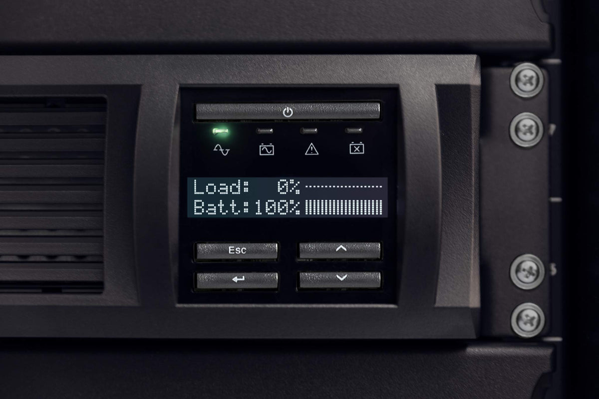 APC Smart-UPS 1000VA LCD RM UPS Rack AC 220/230/240V 700Watt 1000VA Ethernet 10/100 RS-232 USB oc 4 2U BK with APC SmartConnect