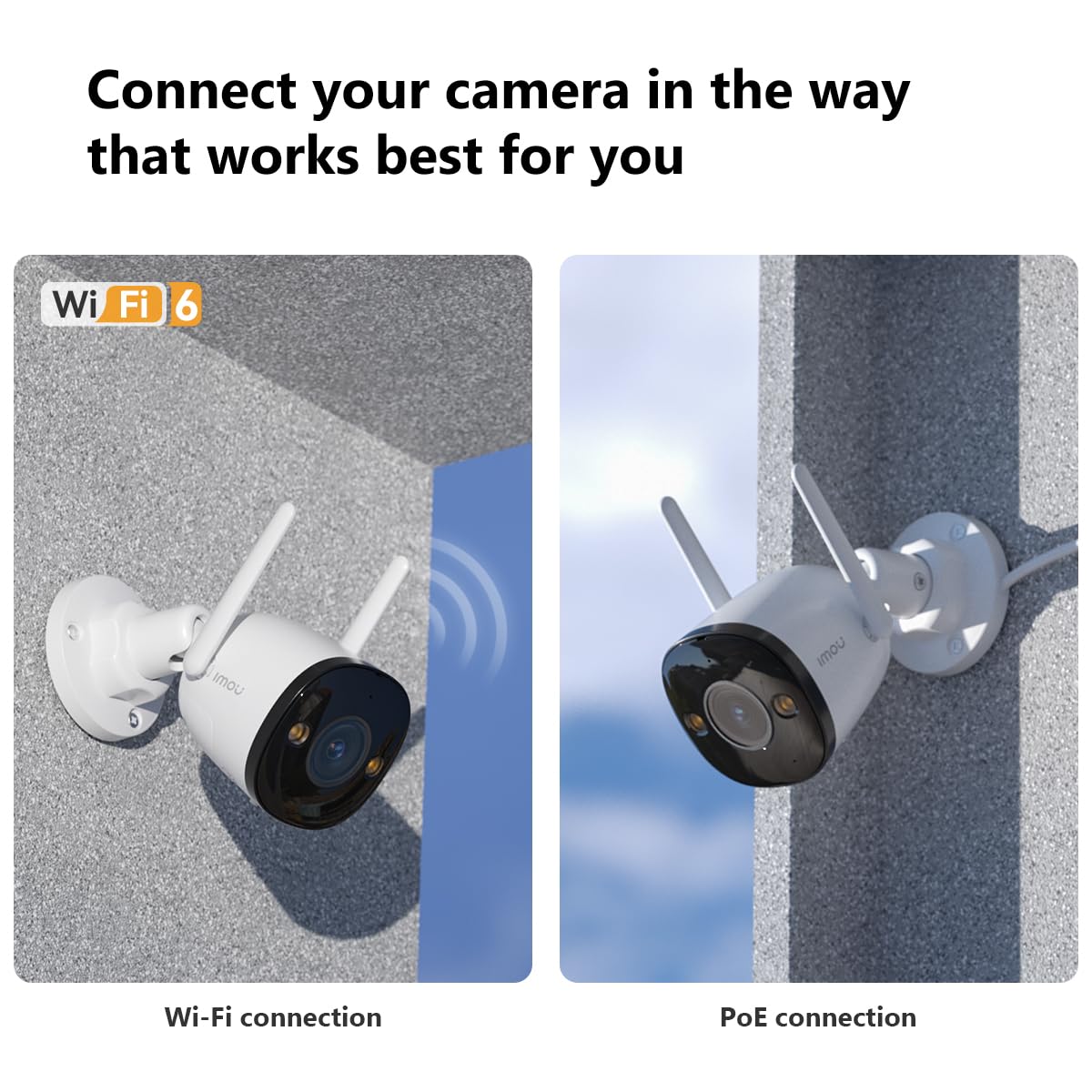 Imou Bullet 3 3K Balle (forme) Caméra de sécurité IP Extérieure 2880 x 1620 pixels Plafond/mur