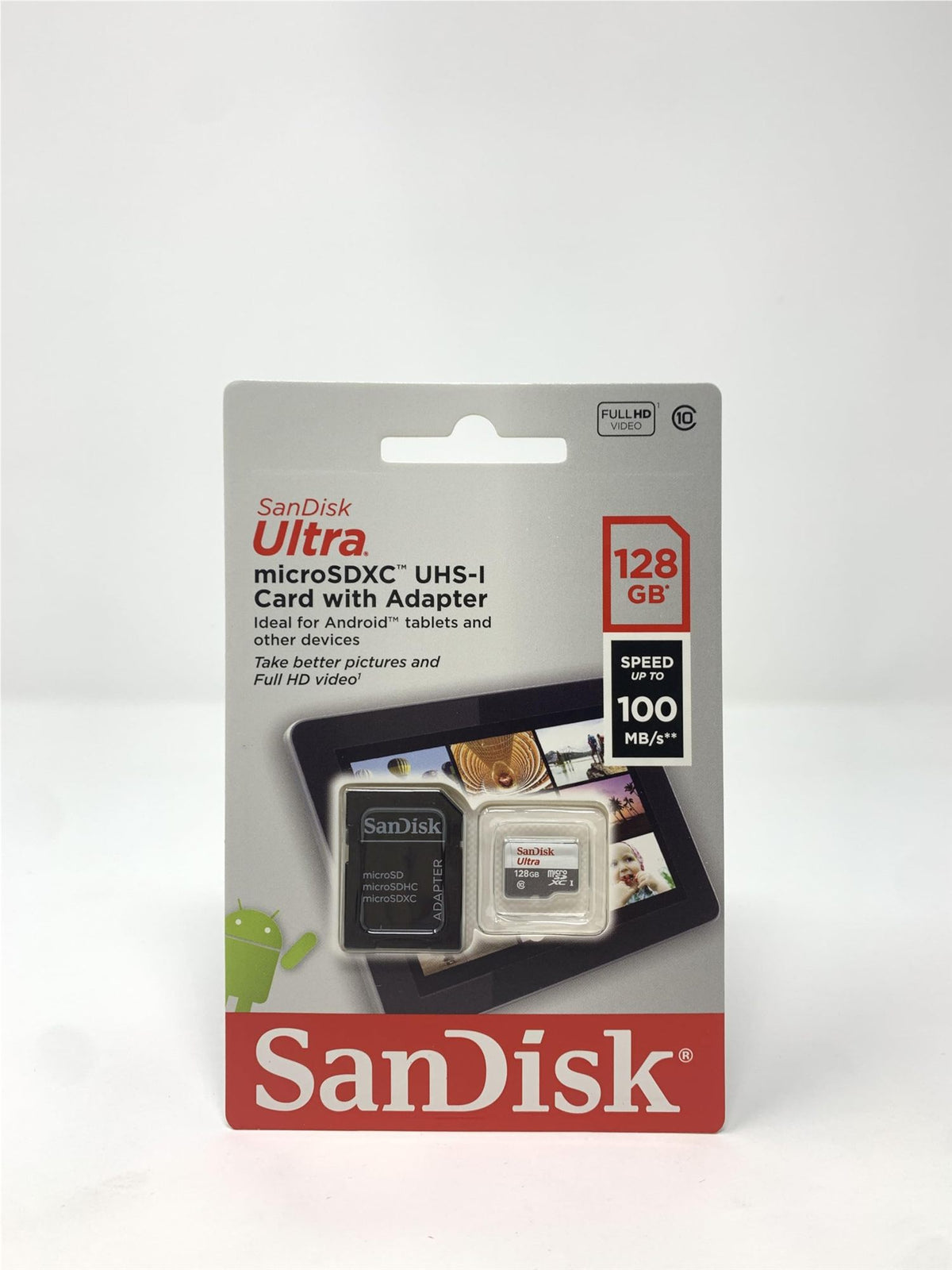 128GB Ultra microSDXC+SD Adapter