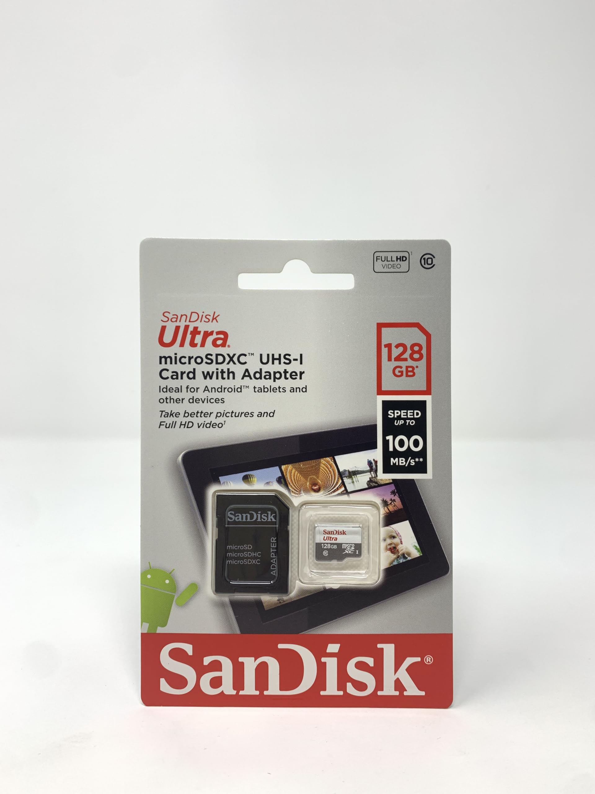 128GB Ultra microSDXC+SD Adapter