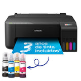 EPSON EcoTank ET-1810 Printer colour ink-jet refillable A4 5760x1440dpi 10ppm mono/5ppm colour 100 sheets USB Wi-Fi black