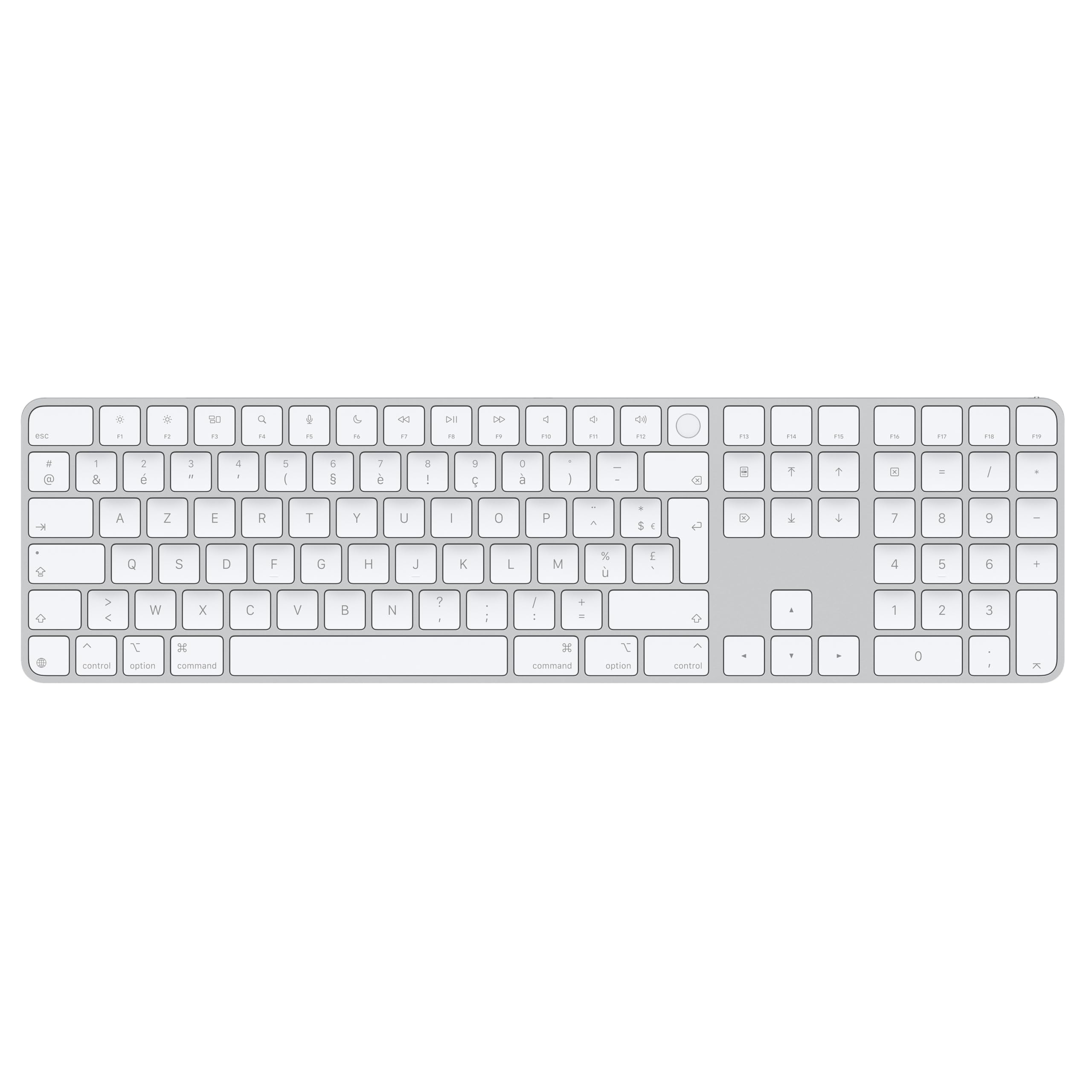 Magic Keyboard Touch Id Num Key Whit-FRA