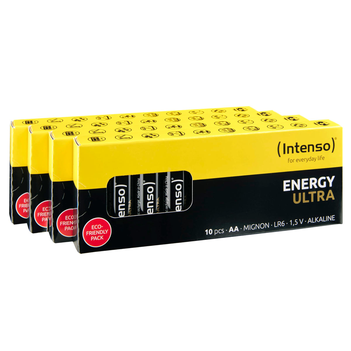 INTENSO Piles AA LR6 - 40 pièces