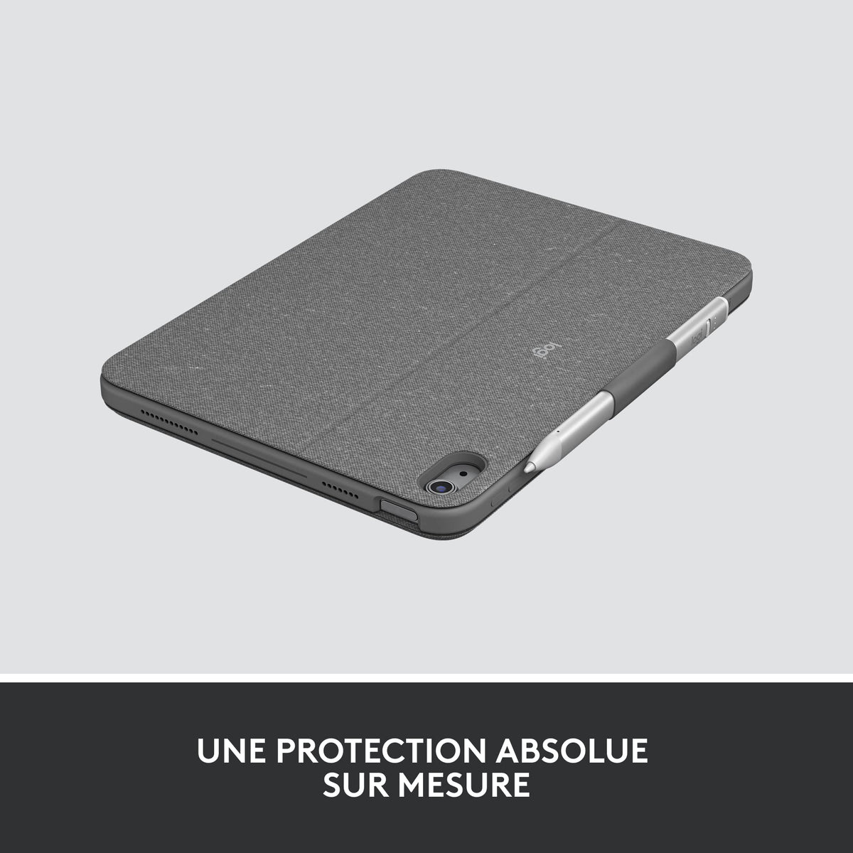 LOGITECH Combo Touch for iPad 10th gen - OXFORD GREY - (FR) - CENTRAL