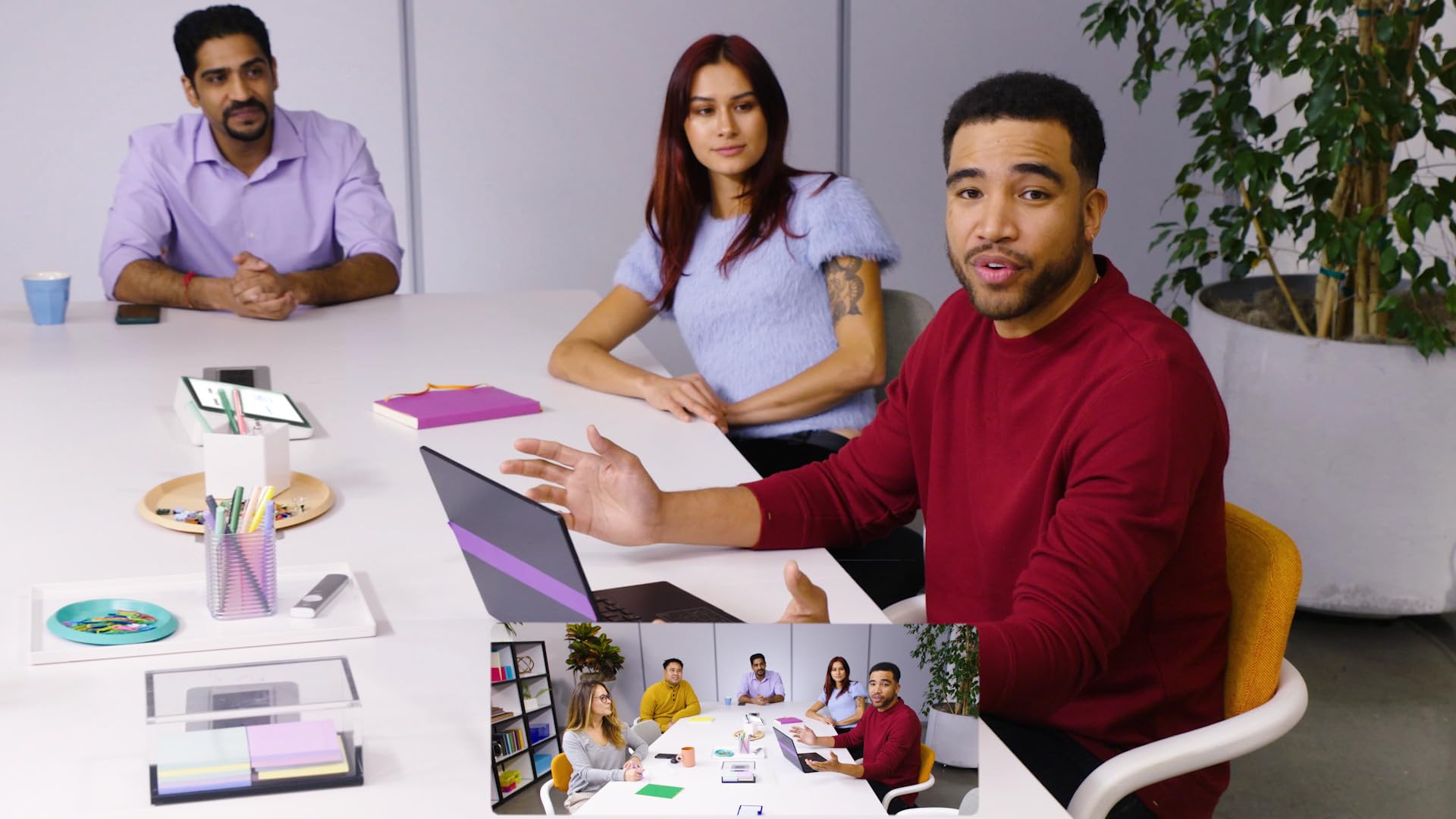 LOGITECH Rally Bar Mini Video conferencing device Zoom Certified Certified for Microsoft Teams white