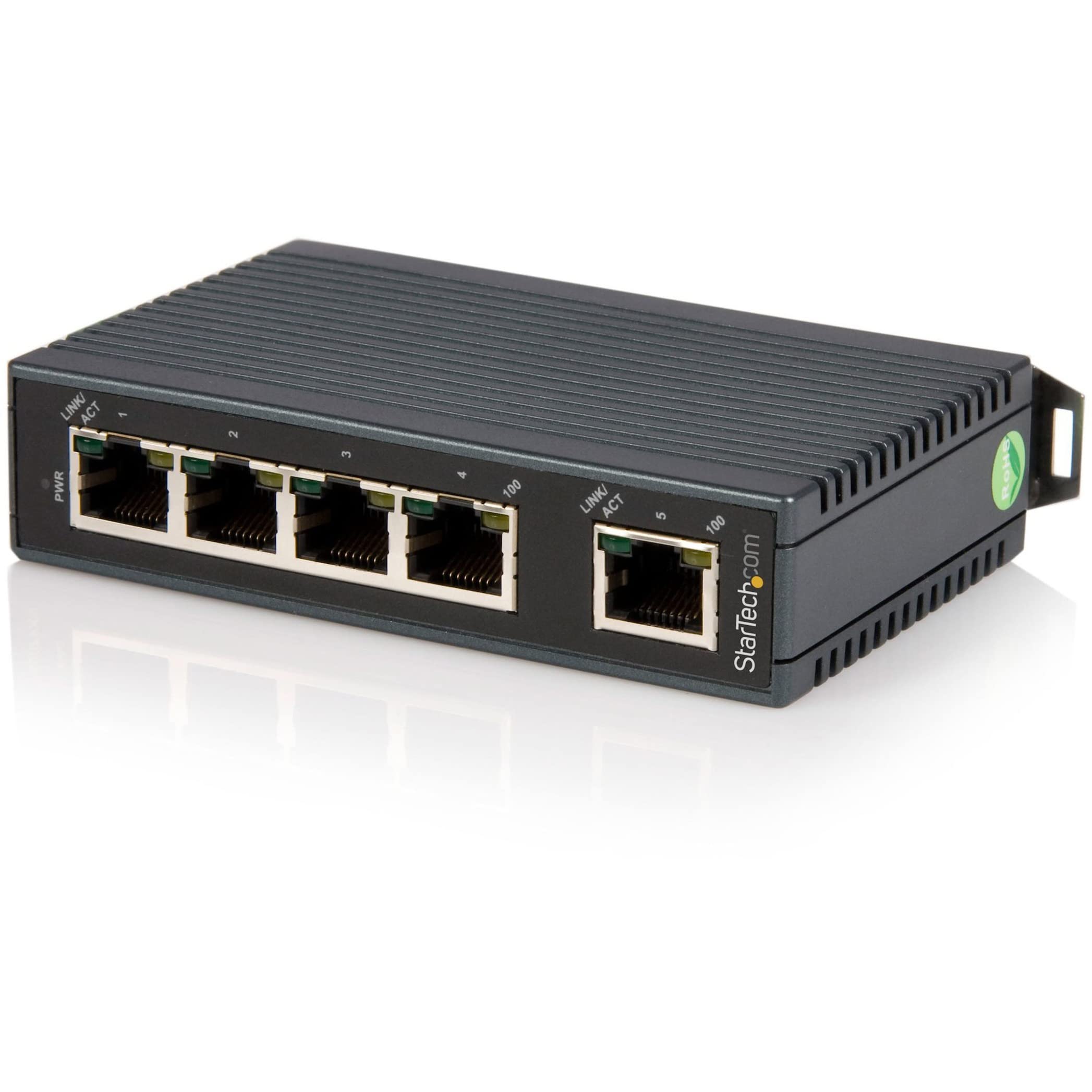 5 Port Industrial 10/100 Ethernet Switch
