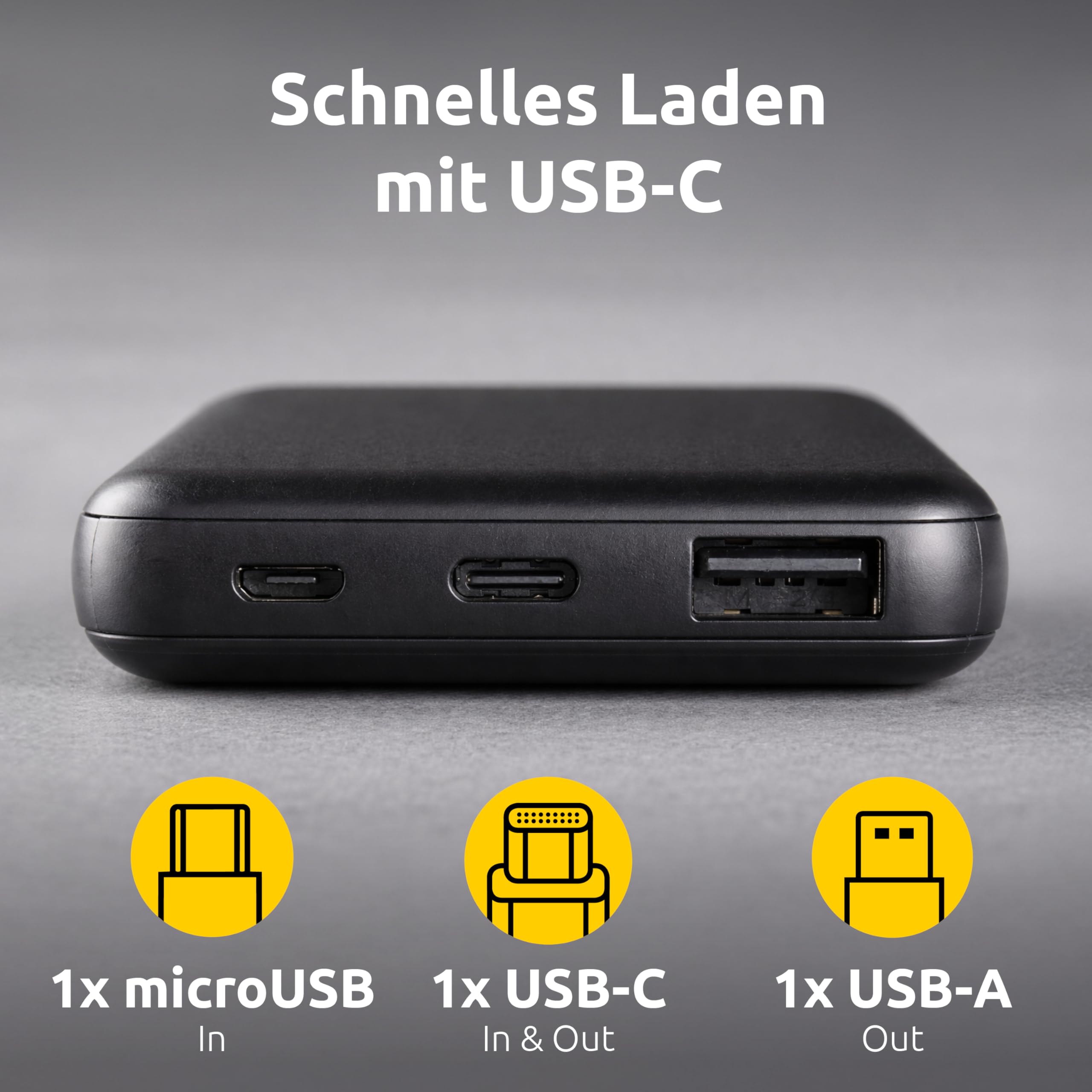INTENSO PowerBank XS5000 USB / Type-C -5000 mAh noir