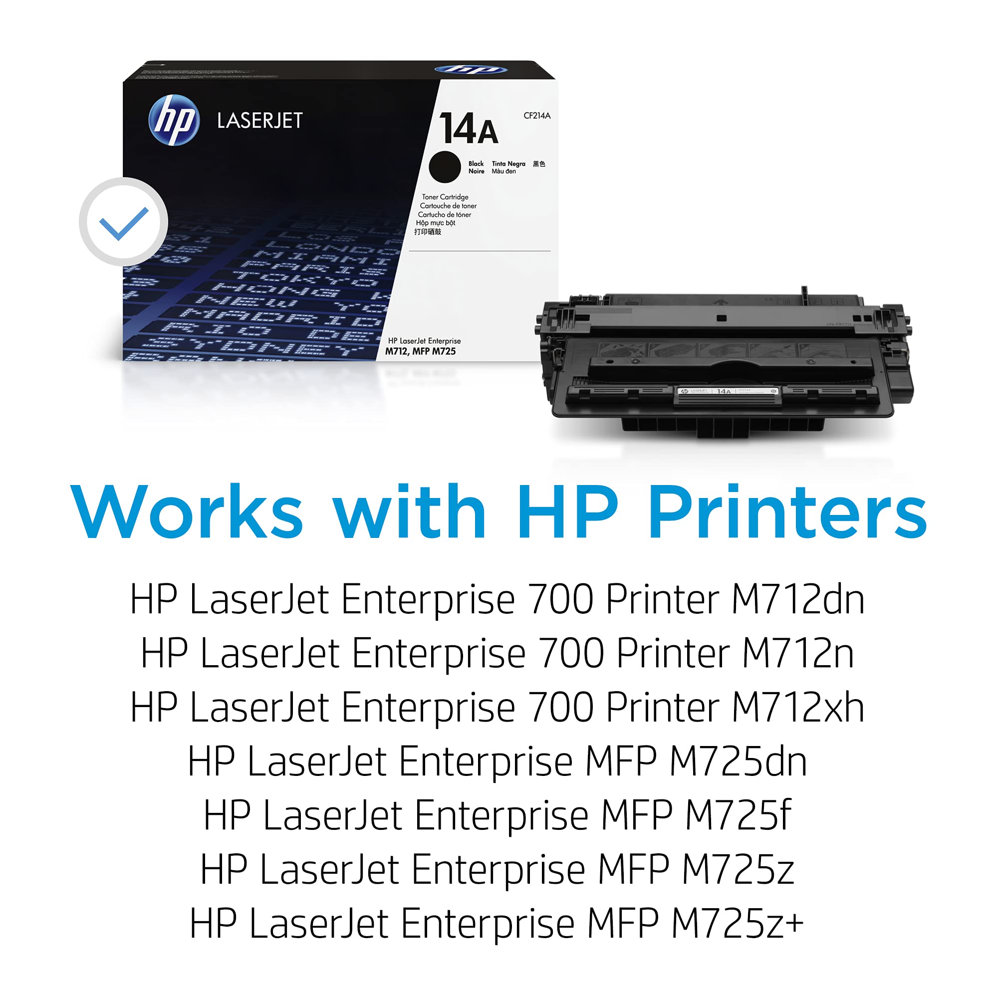 HP 14A original Toner cartridge C214A black standard capacity 10.000 pages 1-pack