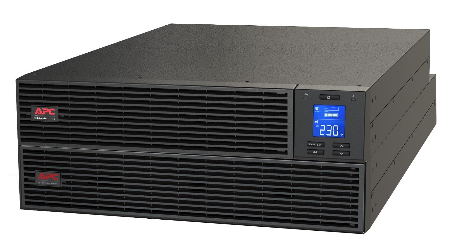 APC Easy UPS SRV SRV6KRIRK UPS rack-mountable AC 220/230/240V 6000Watt 6000VA USB RS-232 4U