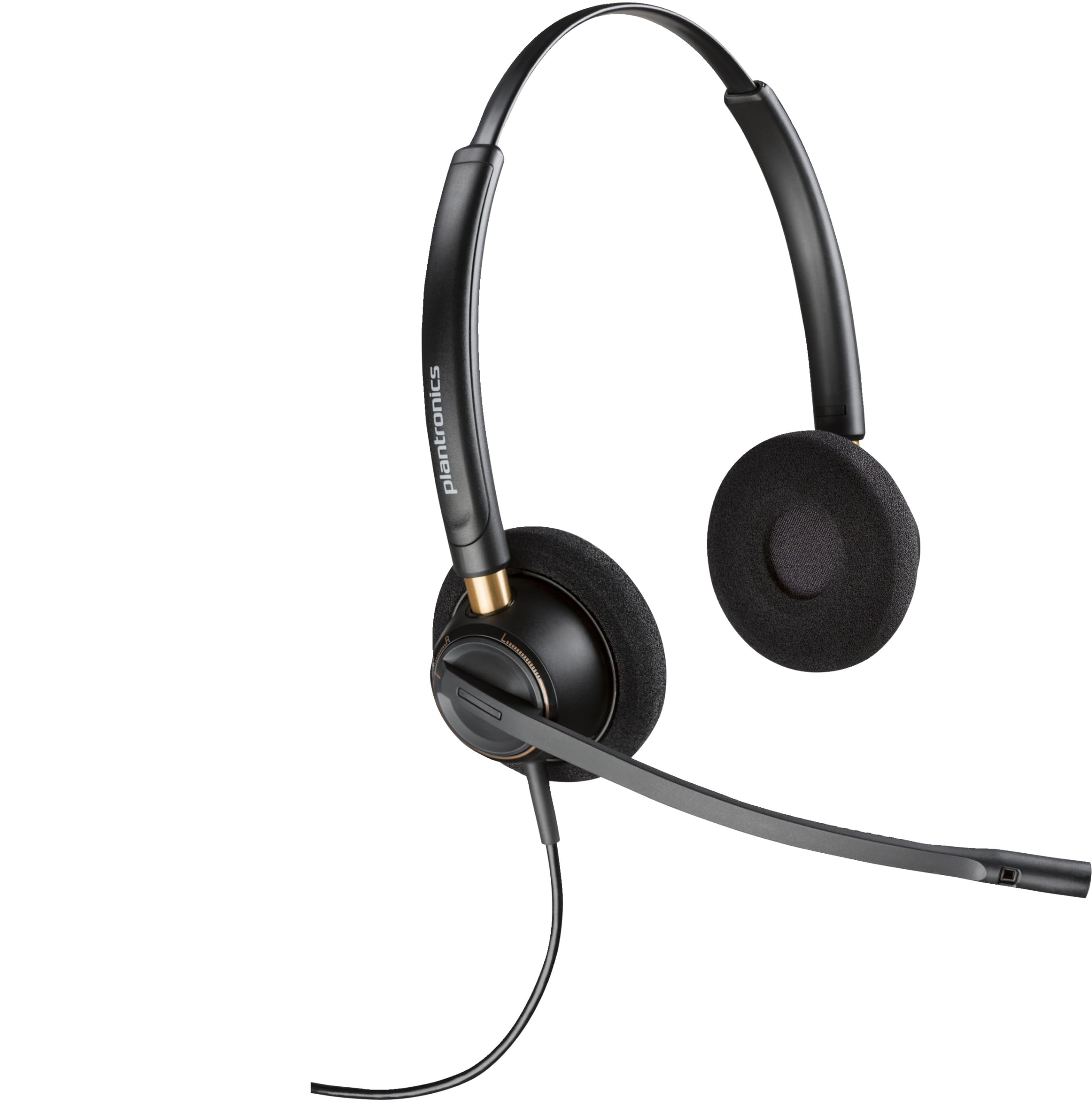 HP Poly EncorePro 520D with Quick Disconnect Binaural Digital Headset TAA Avec fil Arceau Appels/Musique Noir