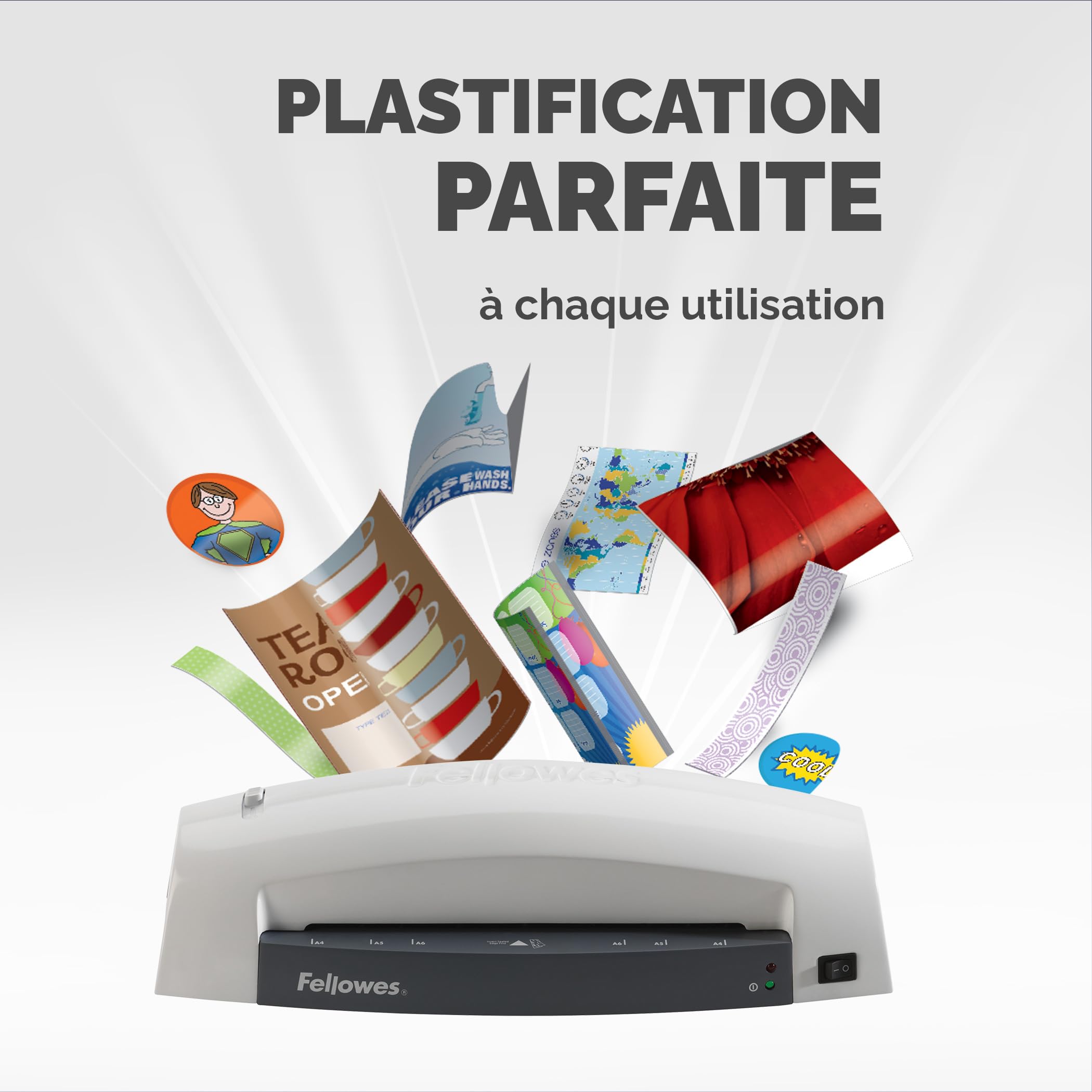 FELLOWES Plastifieuse Lunar A4 - White