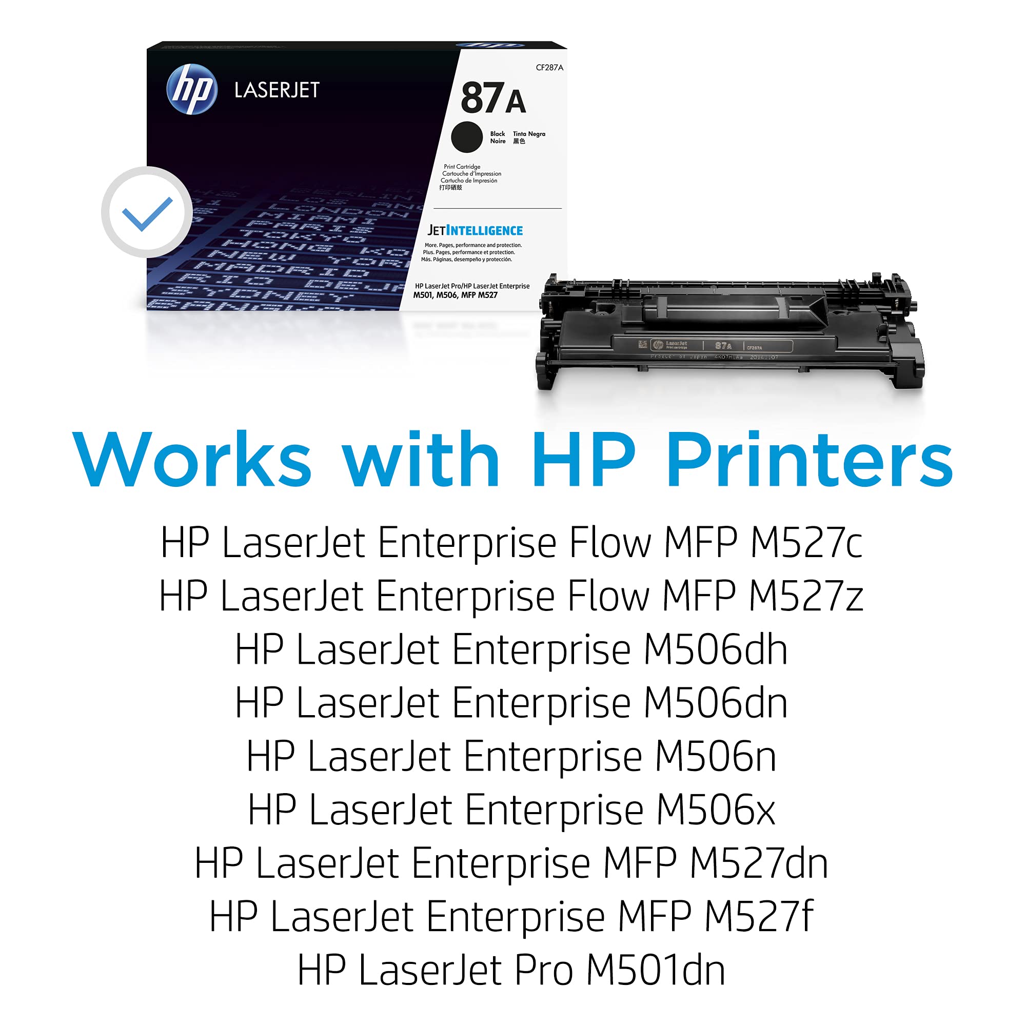 HP 87A original Toner cartridge CF287A black