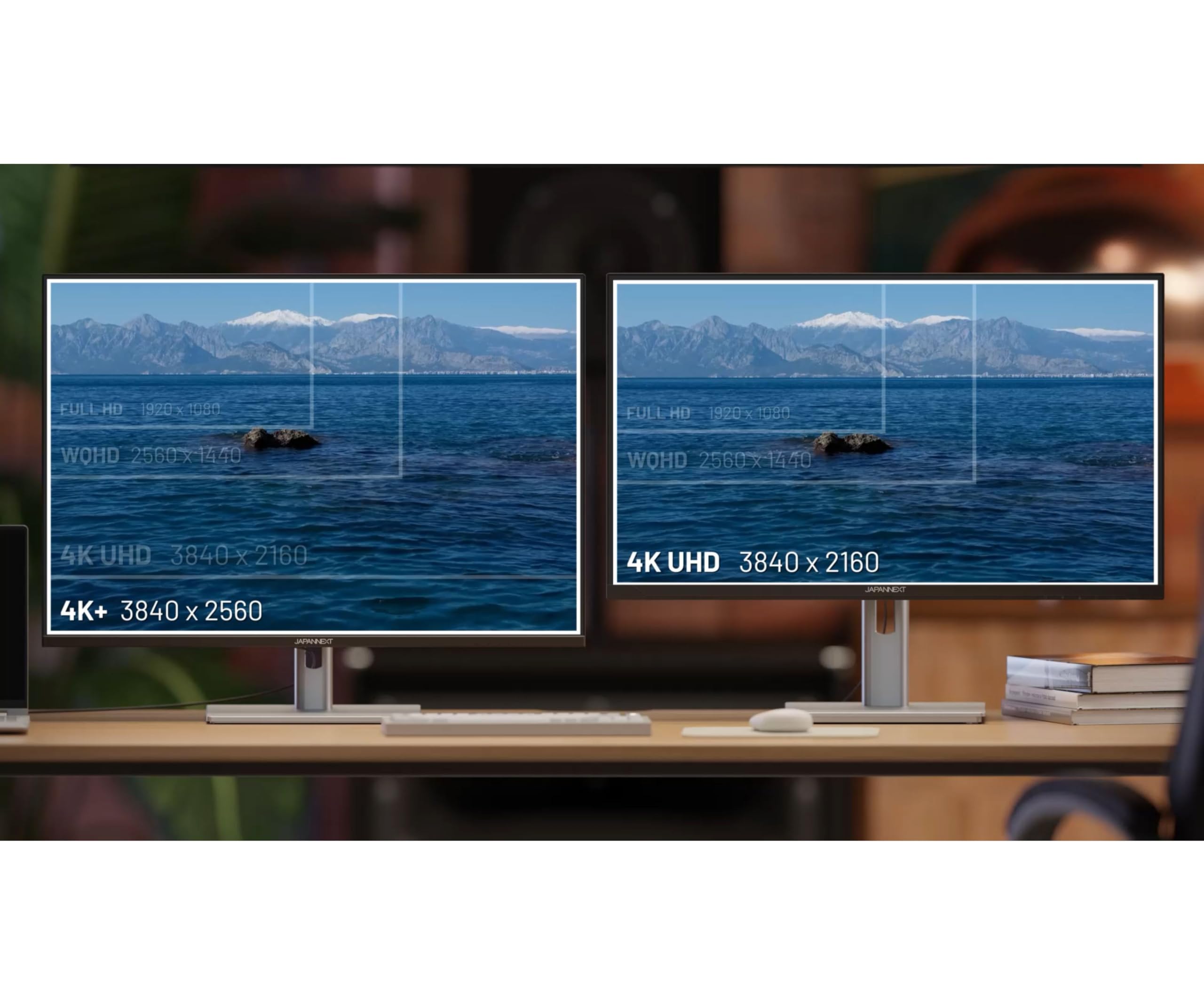 JAPANNEXT - Écran LCD - 28.2p - 3840x2560 4K 60 Hz - IPS - 5 ms - Garantie 3 ans