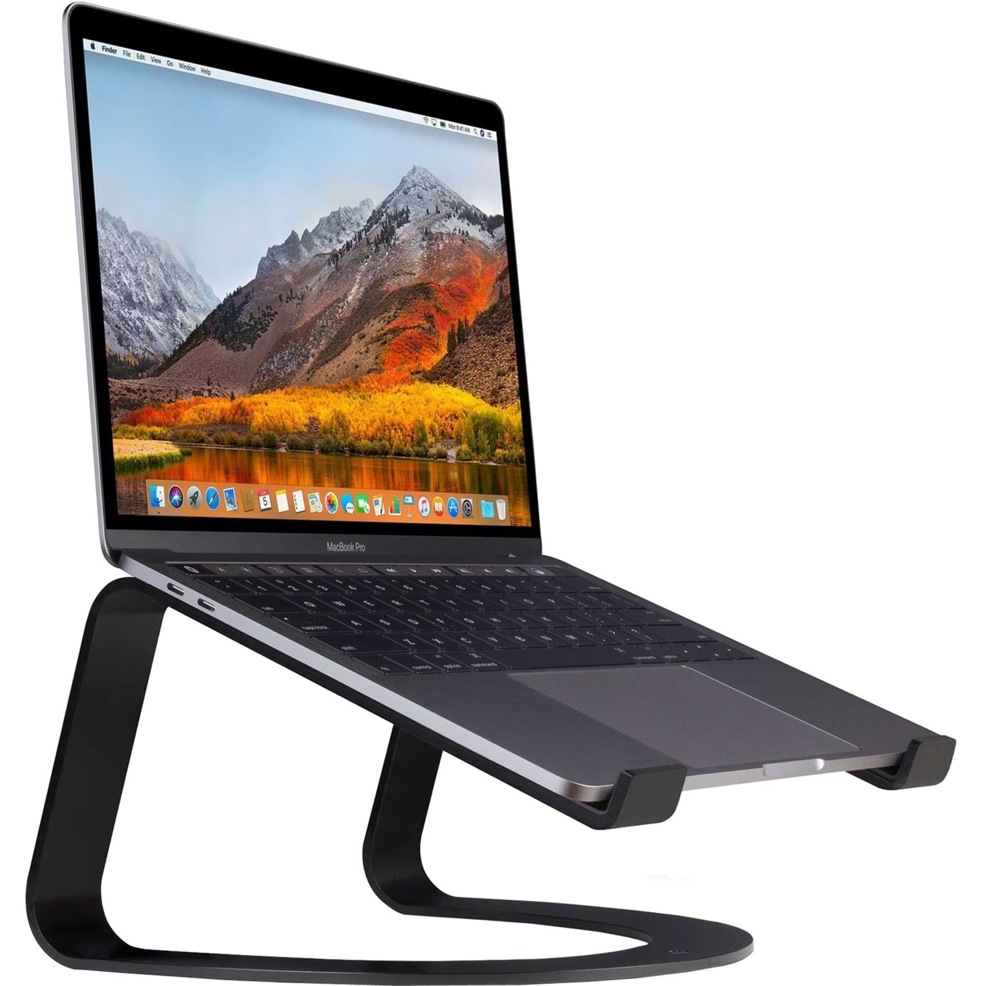 TWELVE SOUTH DESKTOP STAND MB CURVE BLK