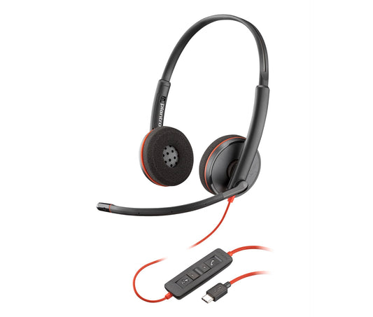 POLY Blackwire C3220 Bulk casque USB-C - 2 écouteurs