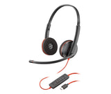 PLANTRONICS Blackwire C3220 Micro-casque USB-C/A - 2 écouteurs