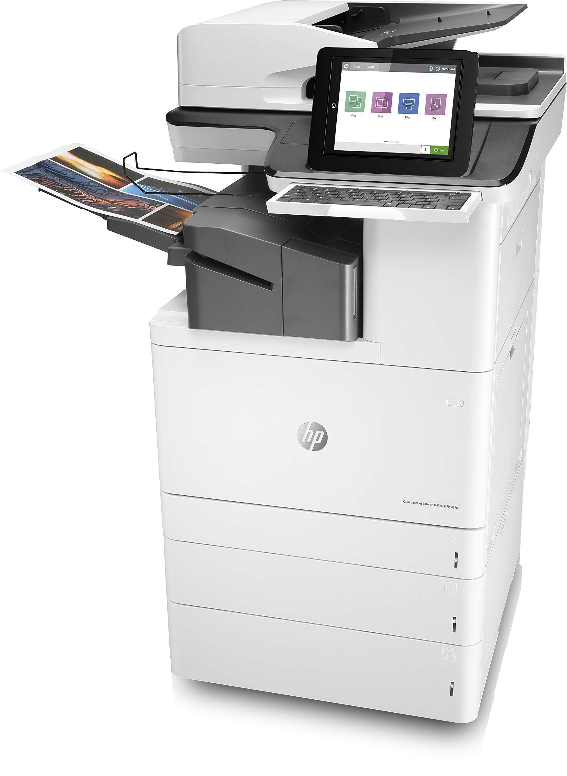 HP LaserJet Enterprise Flow MFP M776zs MFP colour laser 297x864mm 46ppmcopy 46ppmprint 1750 sheets USB 2.0 LAN Wi-Fi USB 2.0