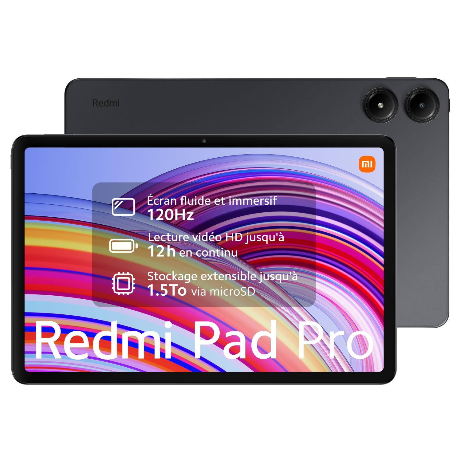 XIAOMI Redmi PAD Pro (Wifi - 12.1'' - 128 Go, 6 Go RAM) - Gris