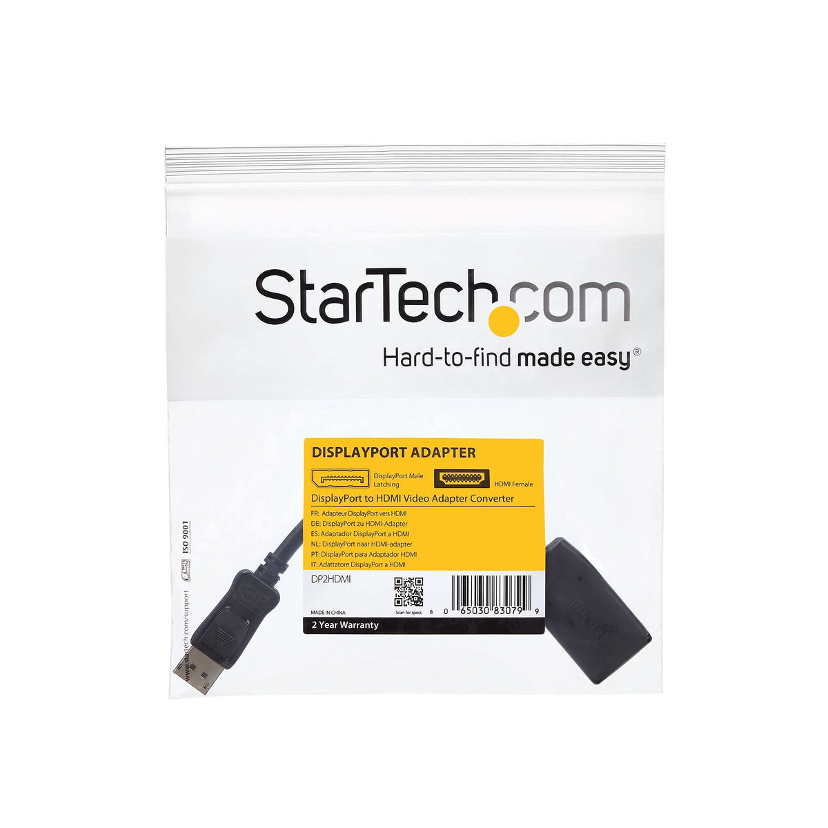 DisplayPort to HDMI Video Converter