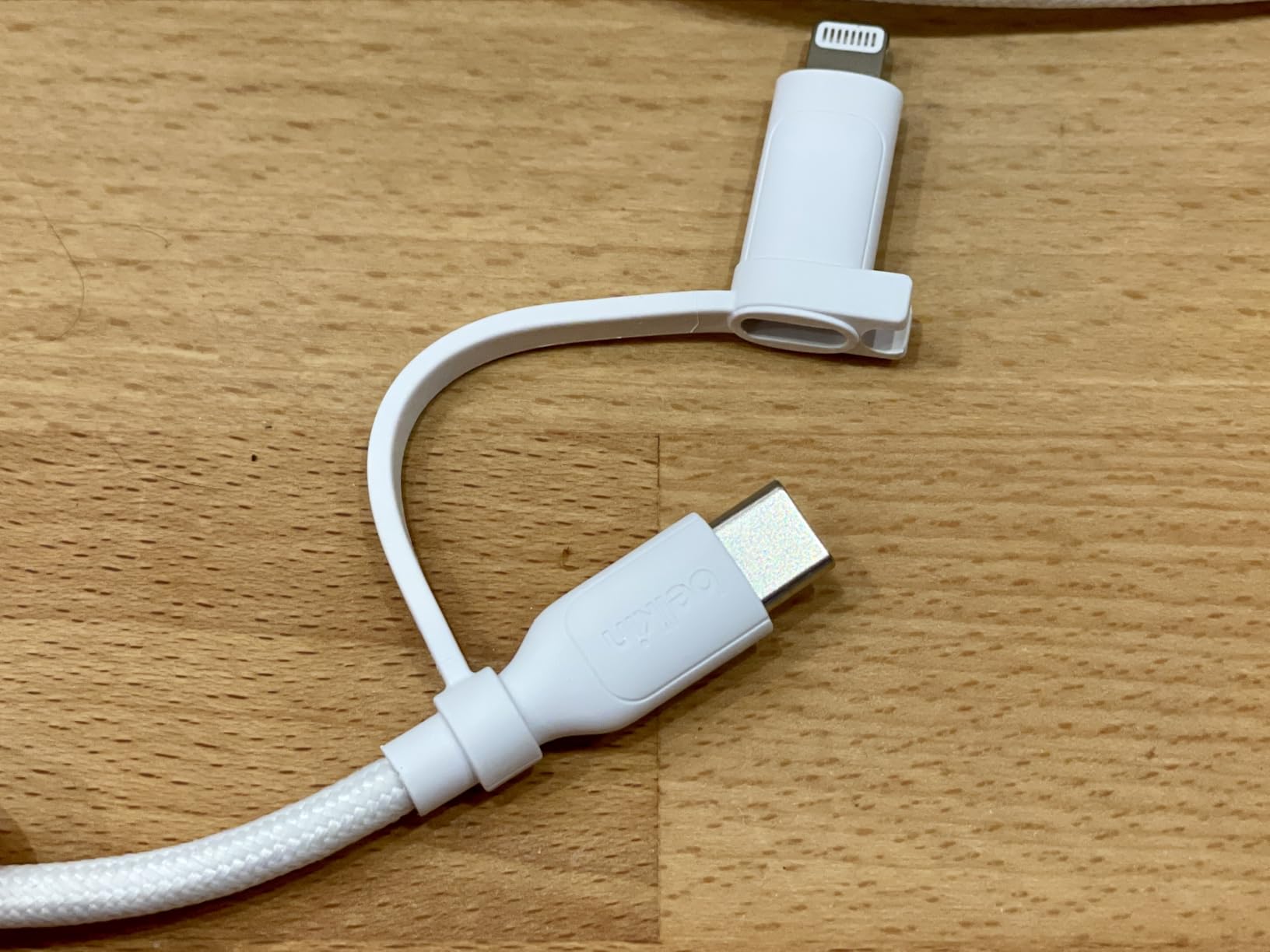 BELKIN 2-in-1 USB-C and LTG cable
