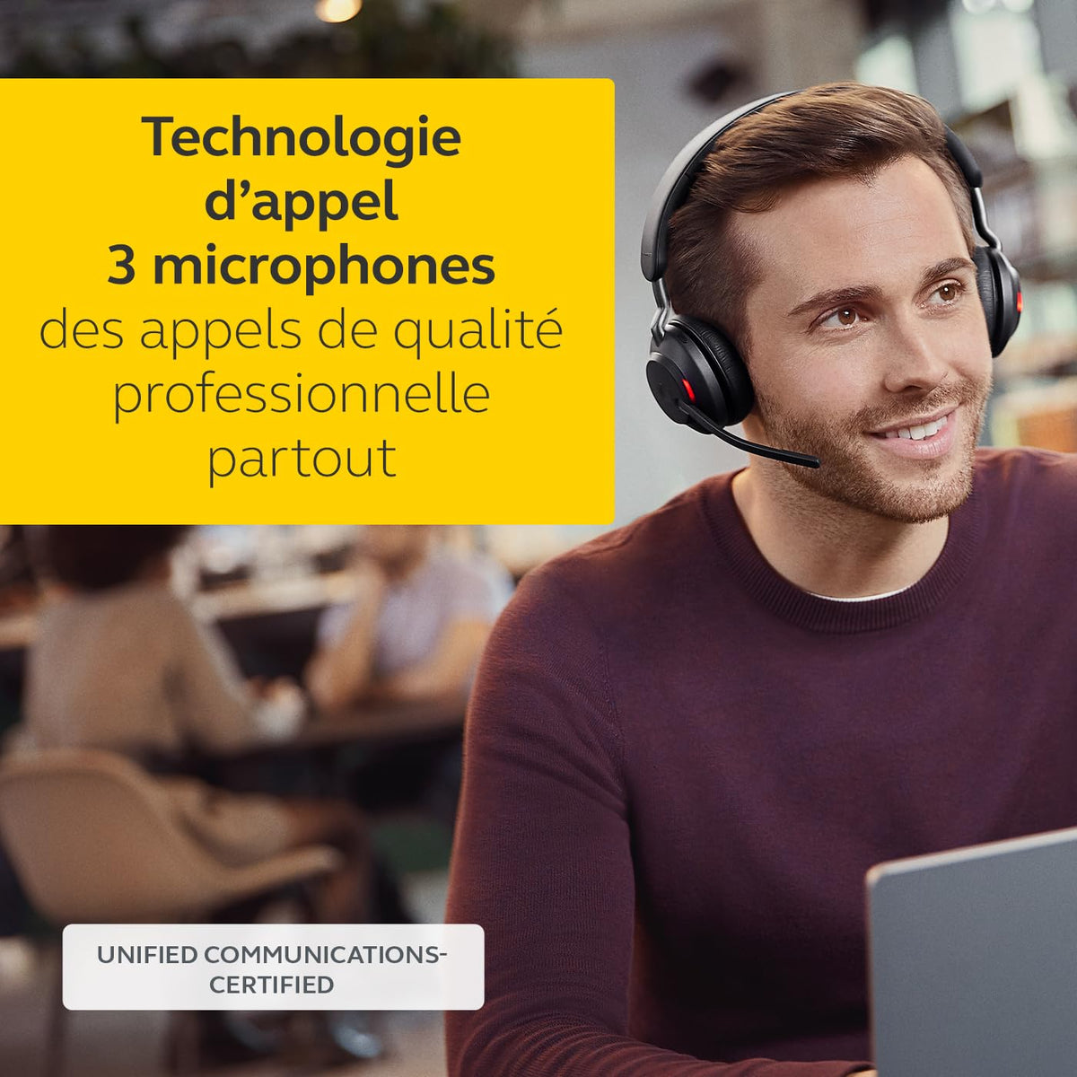 Jabra Evolve2 65 HS+Stand UC Stereo Blck