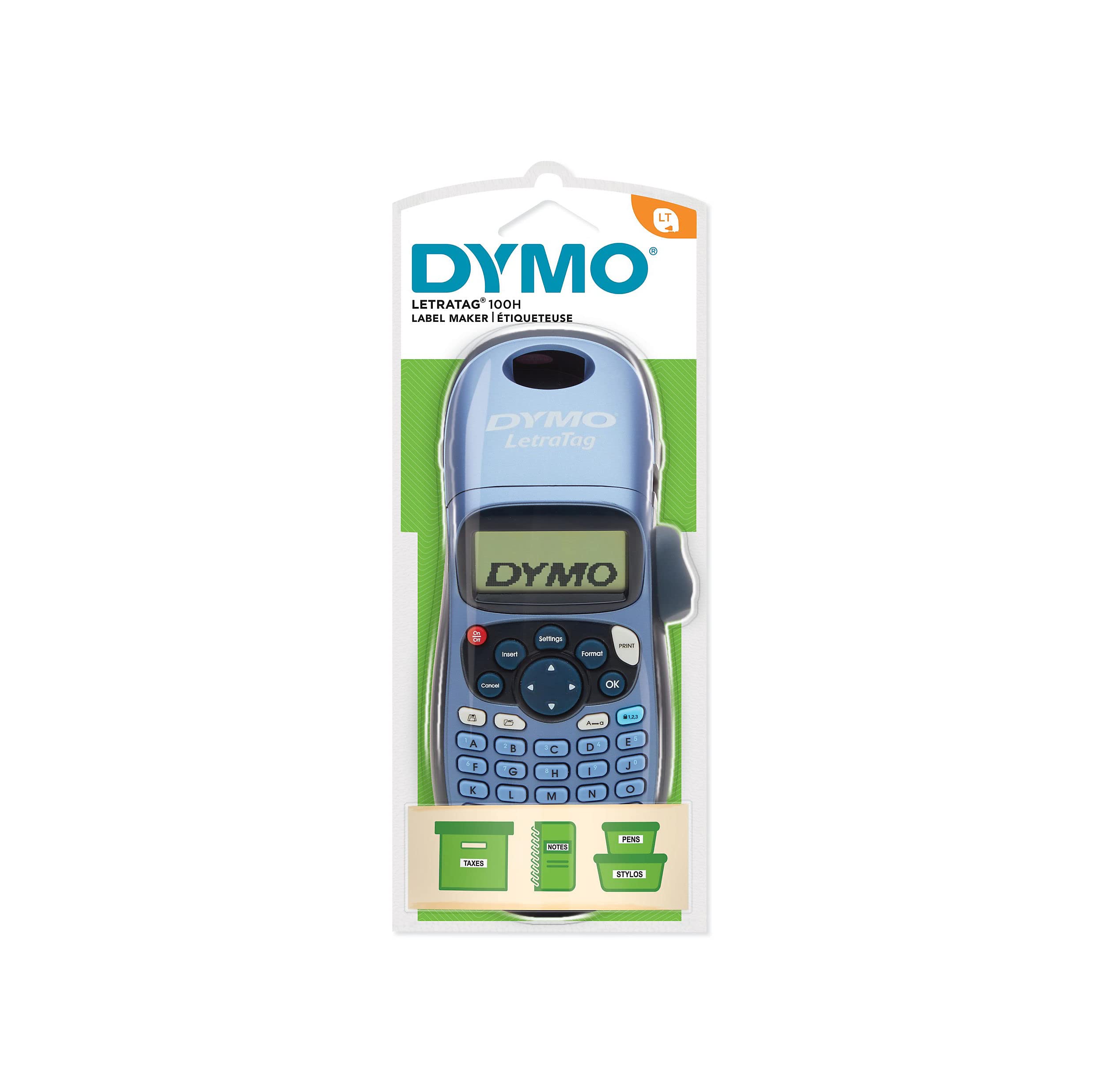 DYMO Etiqueteuse LetraTag LT-100H bleue
