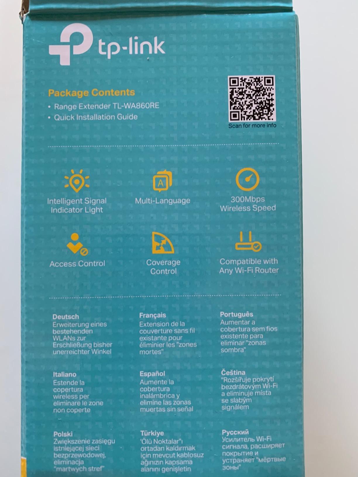 AX1800 Wi-Fi Range Extender