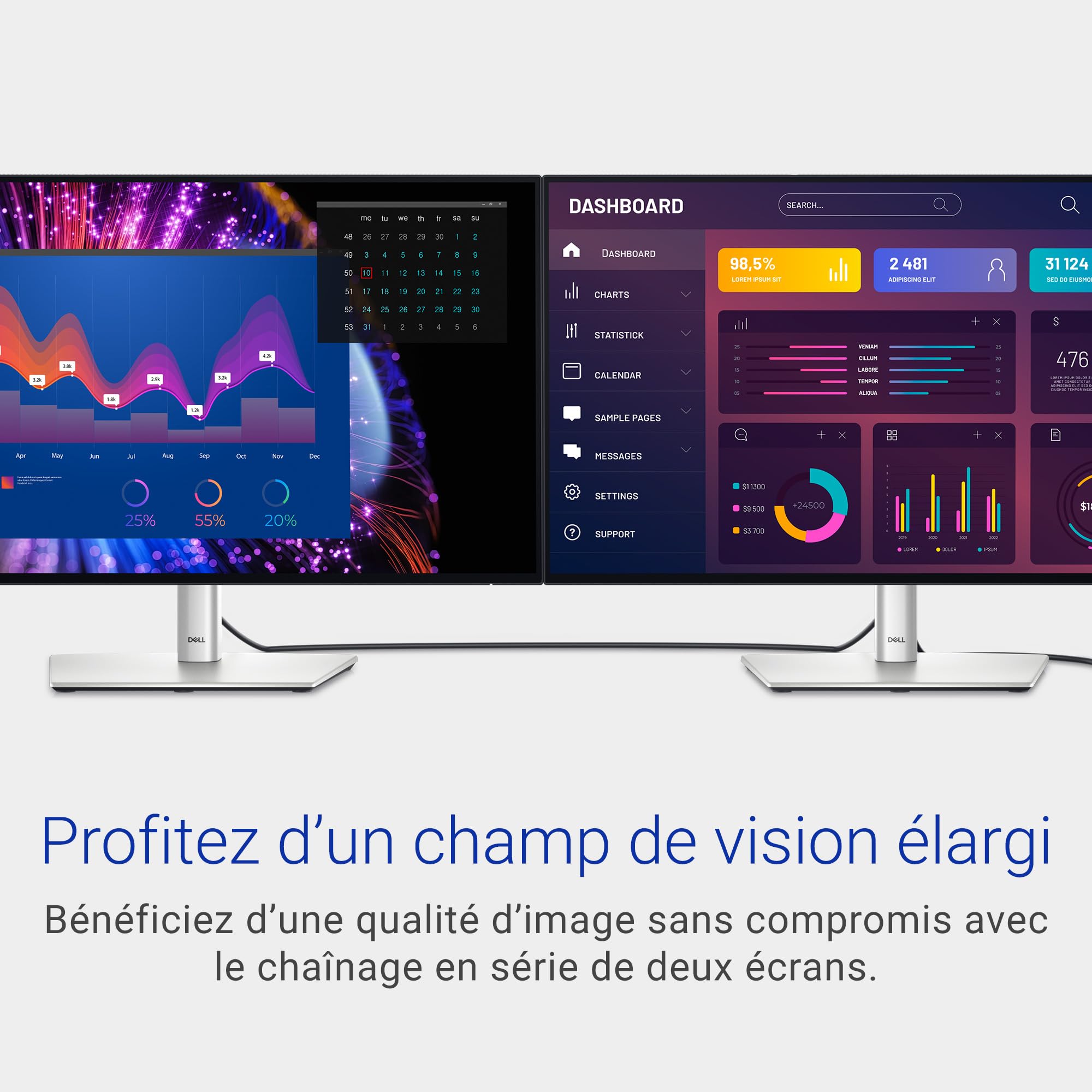 Dell Ultrasharp 27"U2724DE QHD USB-C Mon