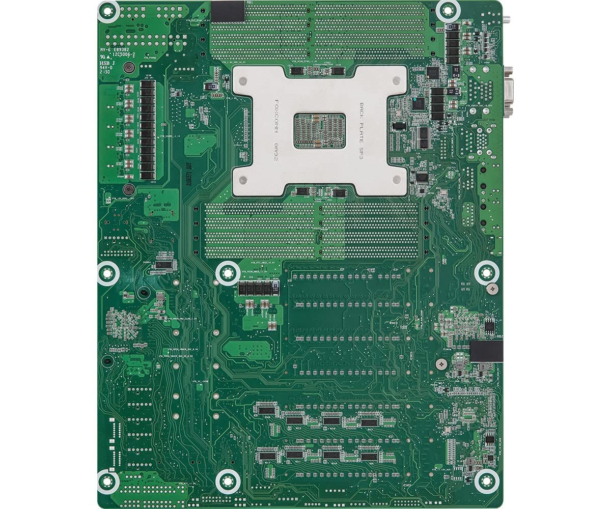 ASRock WRX80D8-2T, 1xSKT SP3, AMD Ryzen Threadripper PRO, WRX80, NVMe, SATA, 2xM.2, 2x10GbE, IPMI
