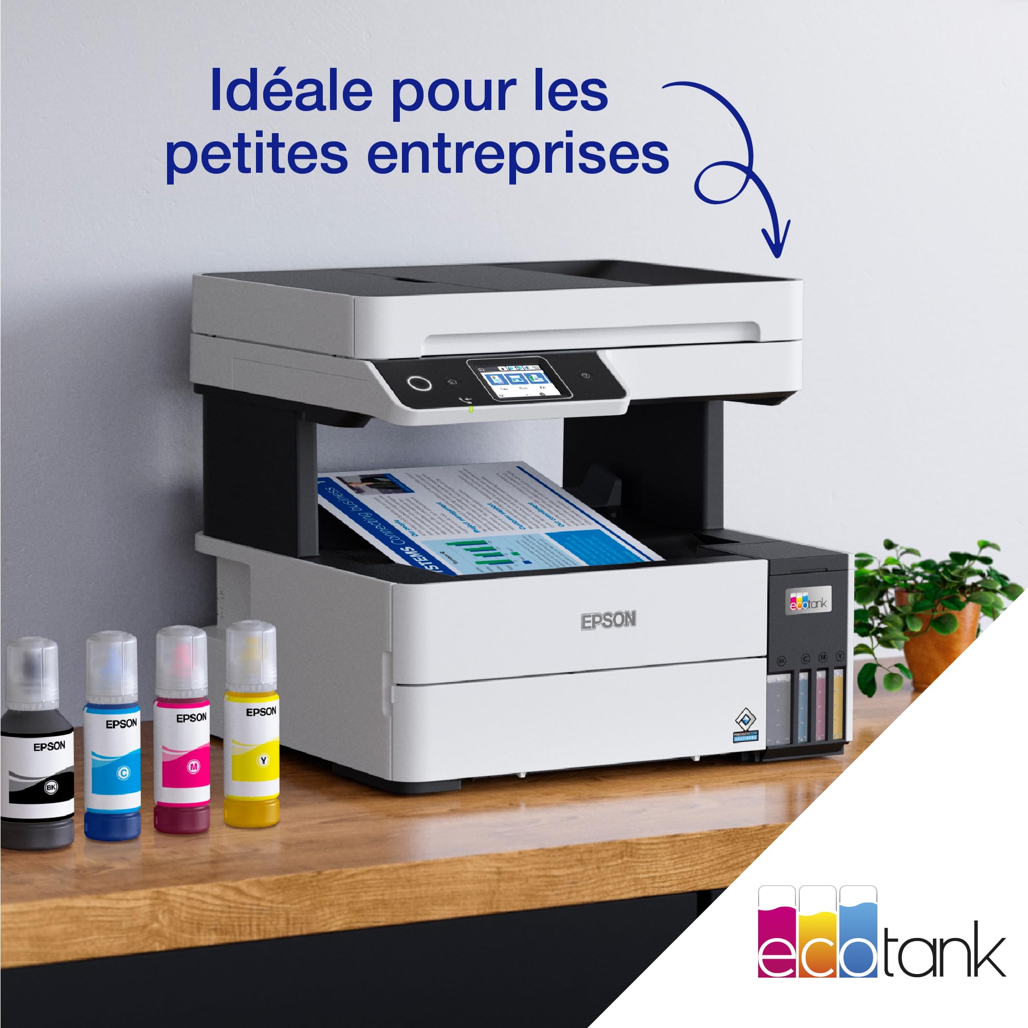 EPSON EcoTank ET-5170 MFP colour ink-jet A4 210x297mm A4 17ppm print 250 sheets USB LAN Wi-Fi